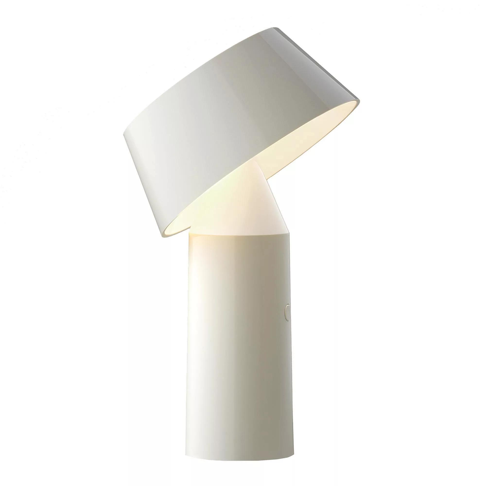 Marset - Bicoca LED Tischleuchte mit Akku - gebrochenes weiß/lackiert/H x Ø günstig online kaufen