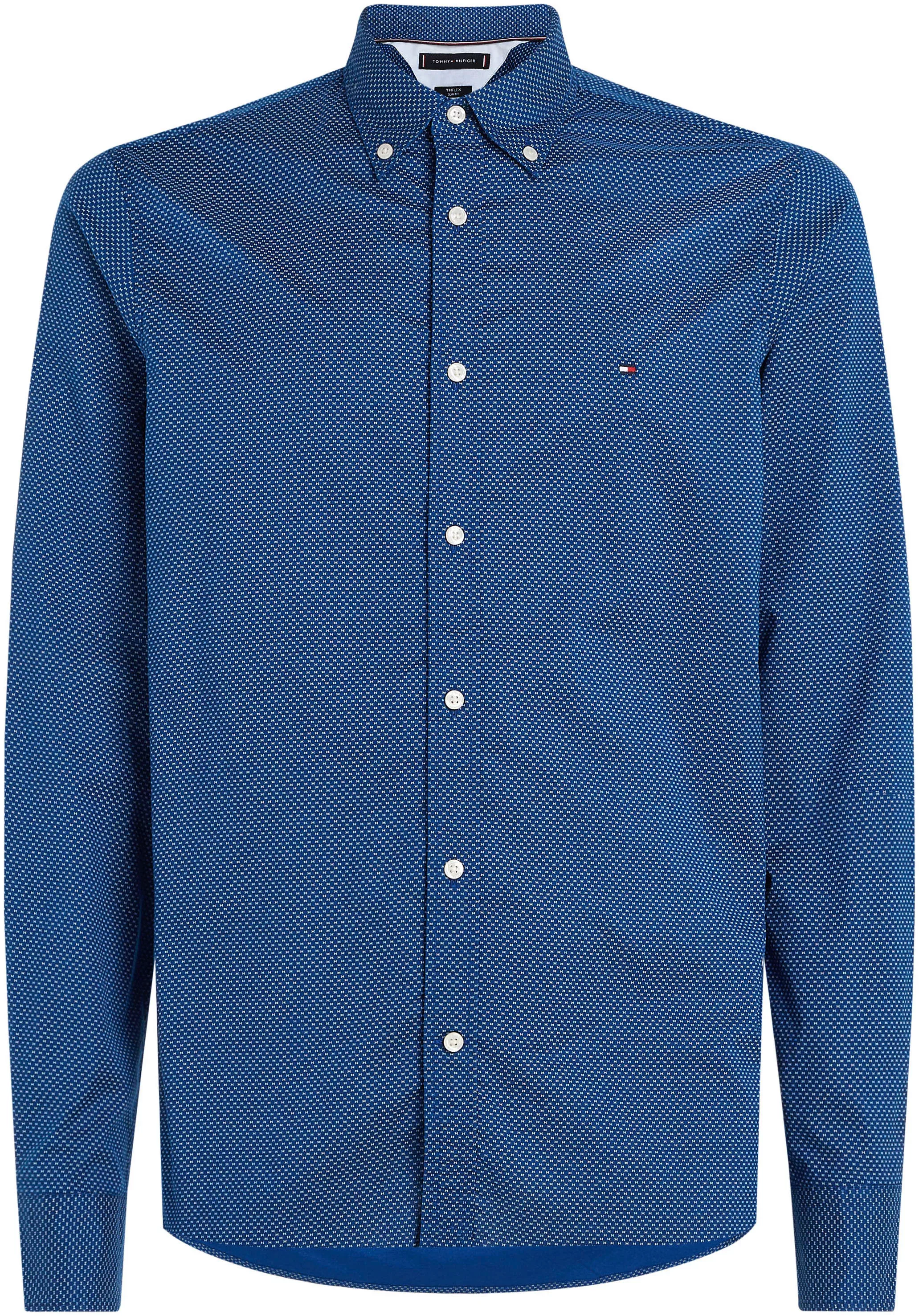 Tommy Hilfiger Big & Tall Langarmhemd "BT-FLEX MINI PRINT RF SHIRT-B" günstig online kaufen