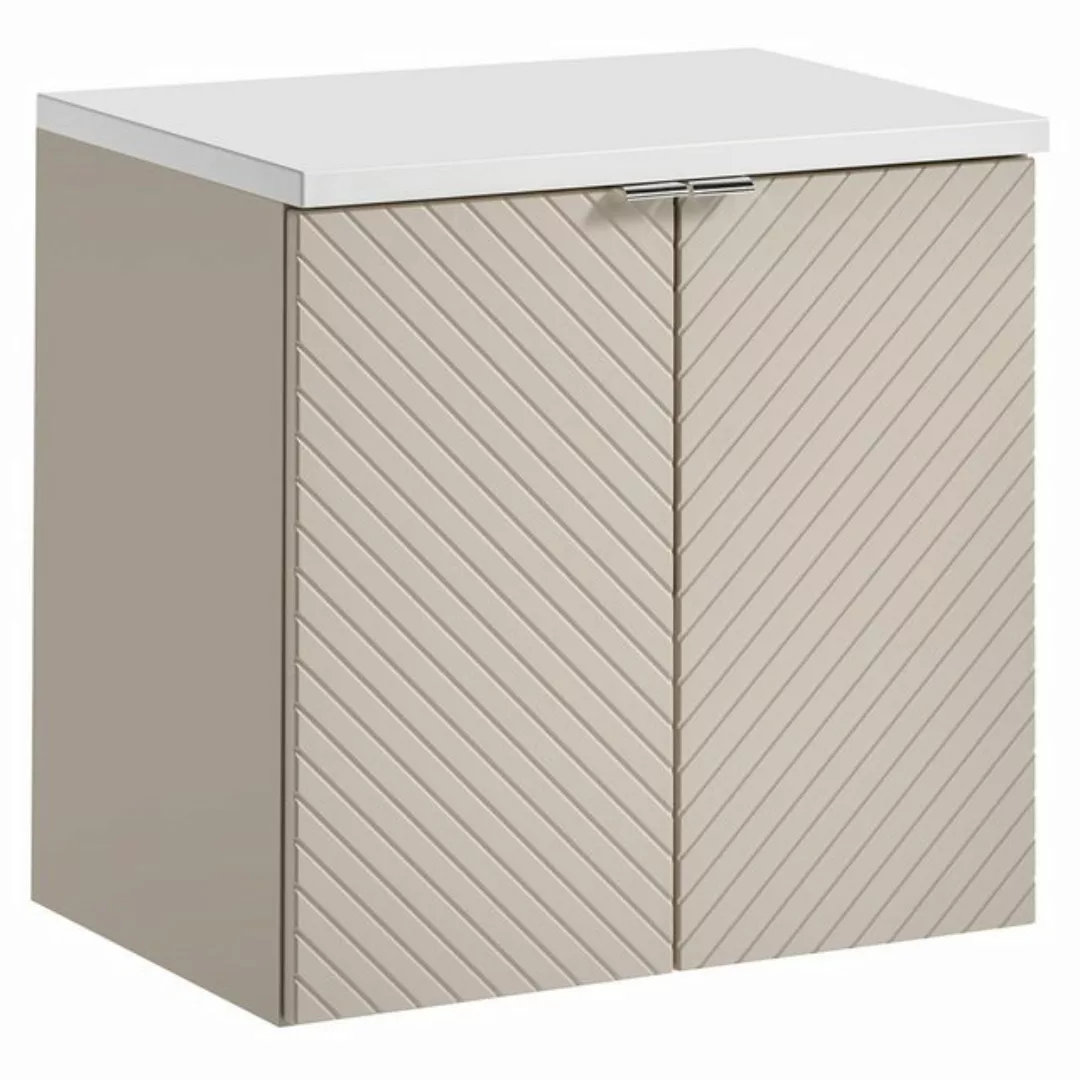 Lomadox Waschbeckenschrank VERACRUZ-56 Waschtischunterschrank, 60cm, kaschm günstig online kaufen