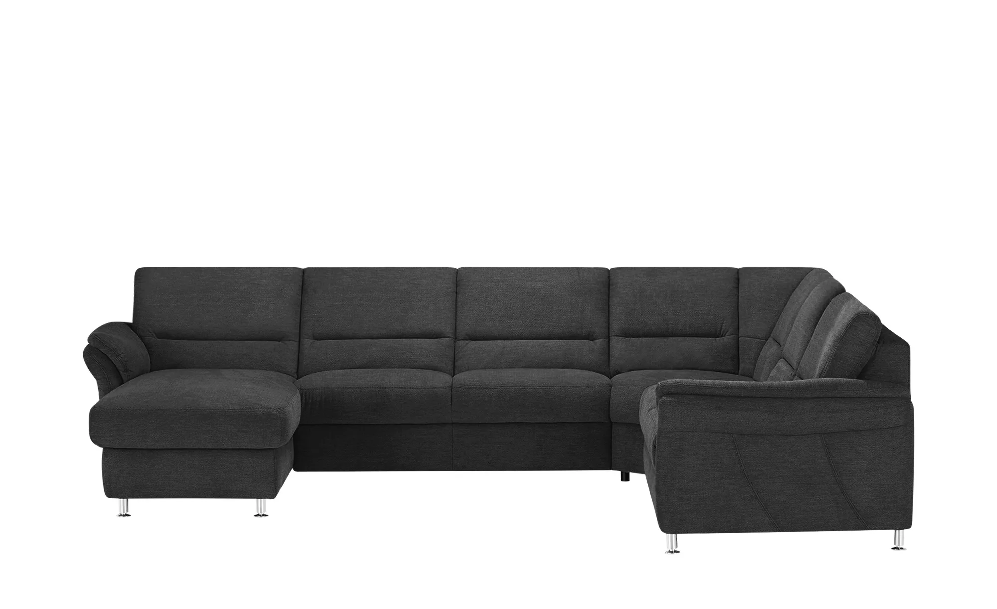 meinSofa Wohnlandschaft  Donald ¦ schwarz ¦ Maße (cm): B: 335 H: 89 T: 262 günstig online kaufen