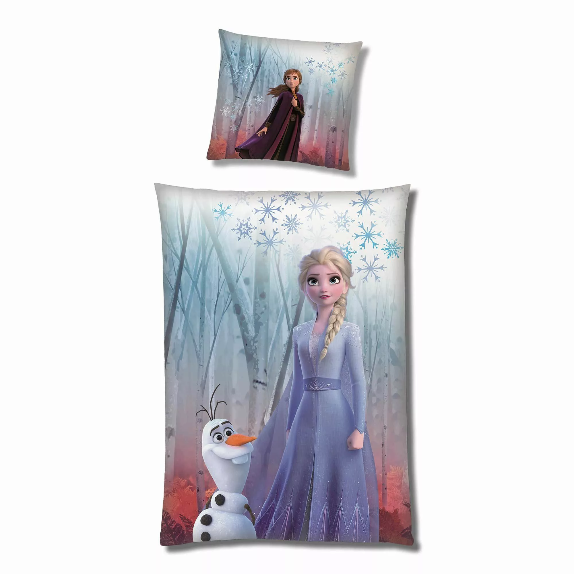 Familando Kinderbettwäsche Disney Frozen Eiskönigin 135x200 günstig online kaufen