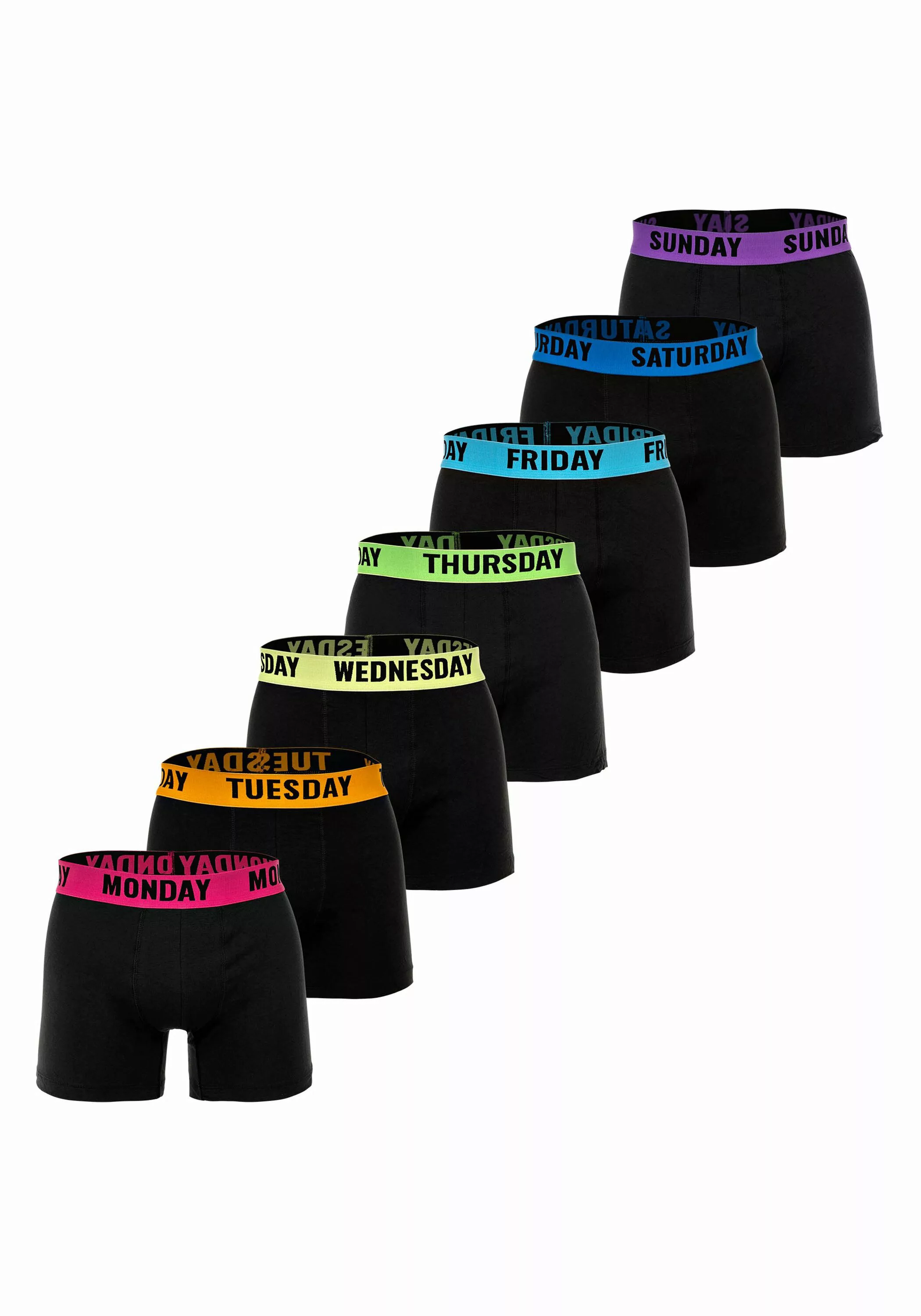 HAPPY SHORTS Boxershorts "Boxershort 7er Pack" günstig online kaufen