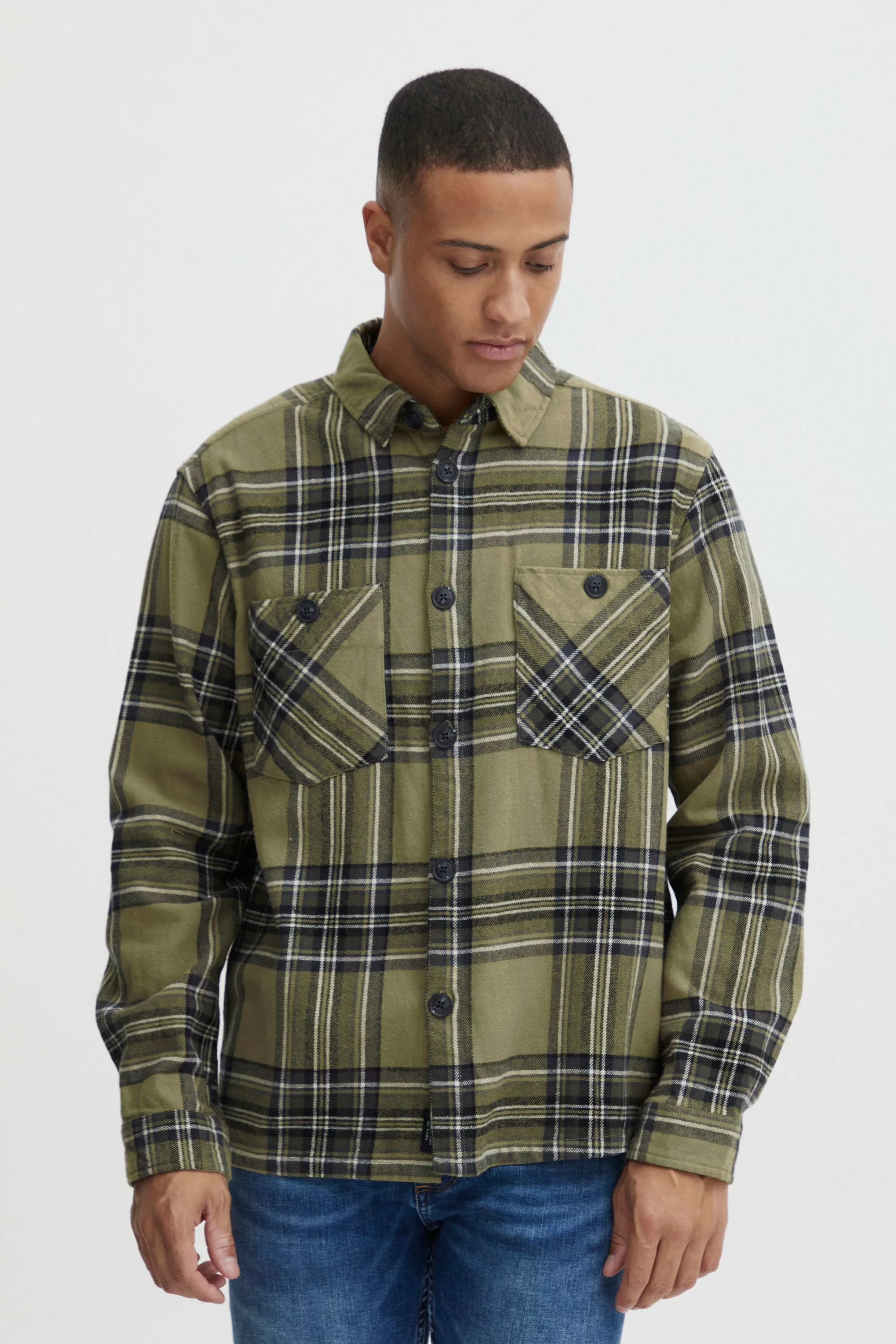 Blend Fieldjacket "BLEND BHOvershirt", ohne Kapuze günstig online kaufen