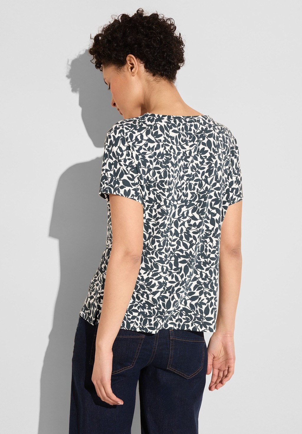 STREET ONE Shirttop, mit All-Over Print günstig online kaufen