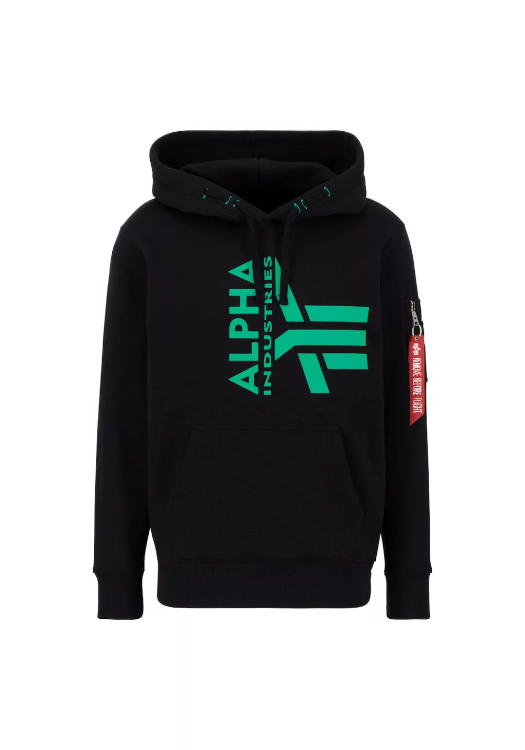 Alpha Industries Hoodie "Alpha Industries Men - Hoodies Half Logo Foam Hood günstig online kaufen