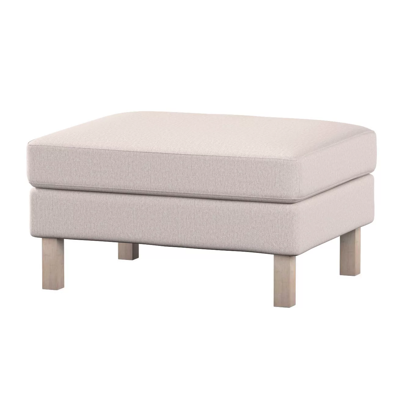 Bezug für Karlstad Hocker, hellbeige, Husse, Karstadt Hocker, Madrid (162-2 günstig online kaufen