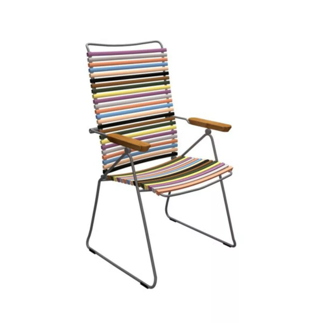 Outdoor Stuhl Click verstellbare Rückenlehne Multi-Color 1 günstig online kaufen