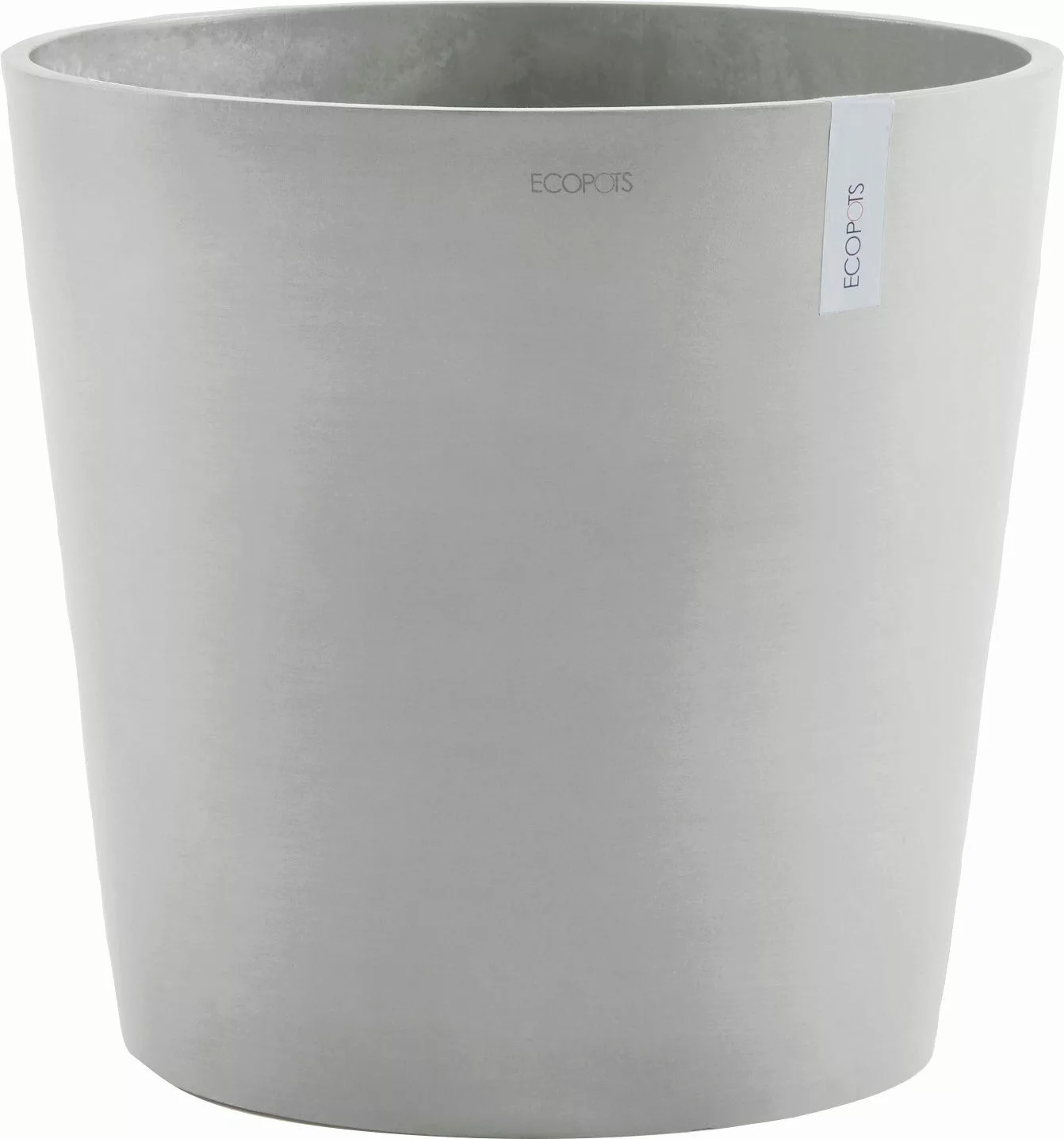ECOPOTS Blumentopf AMSTERDAM White Grey, BxTxH: günstig online kaufen