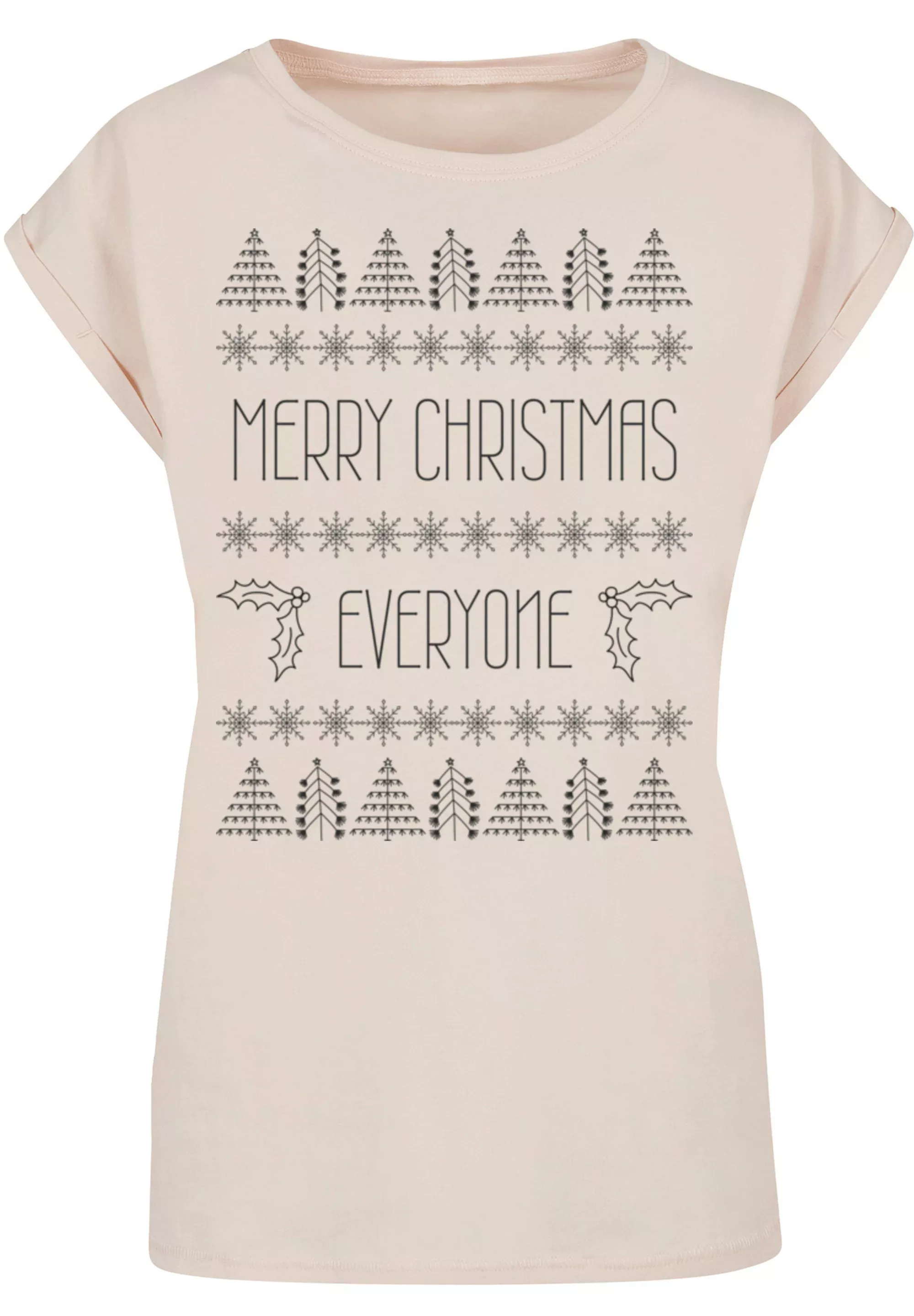 F4NT4STIC T-Shirt "Merry Christmas Everyone Weihnachten", Print günstig online kaufen