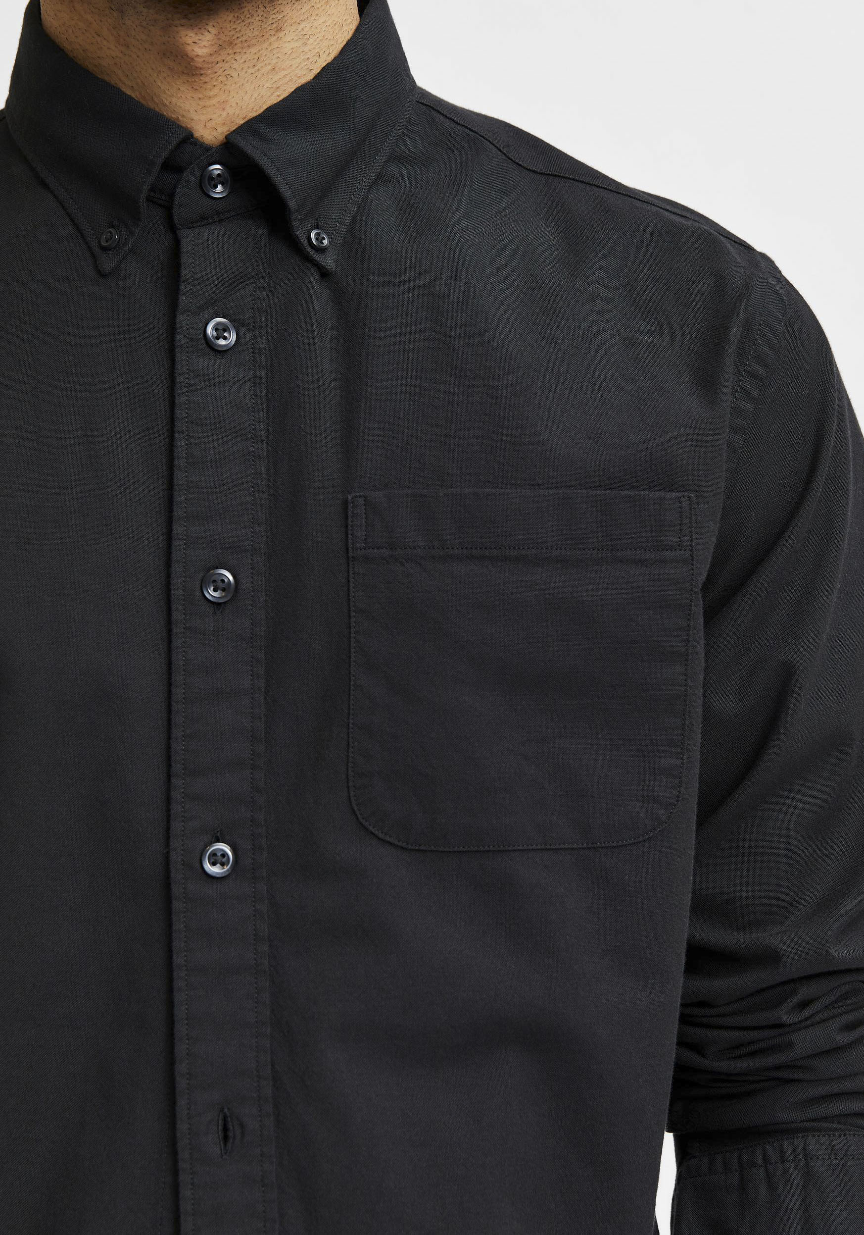 SELECTED HOMME Langarmhemd "SLHREGRICK-OX SHIRT LS NOOS", mit Brusttasche günstig online kaufen