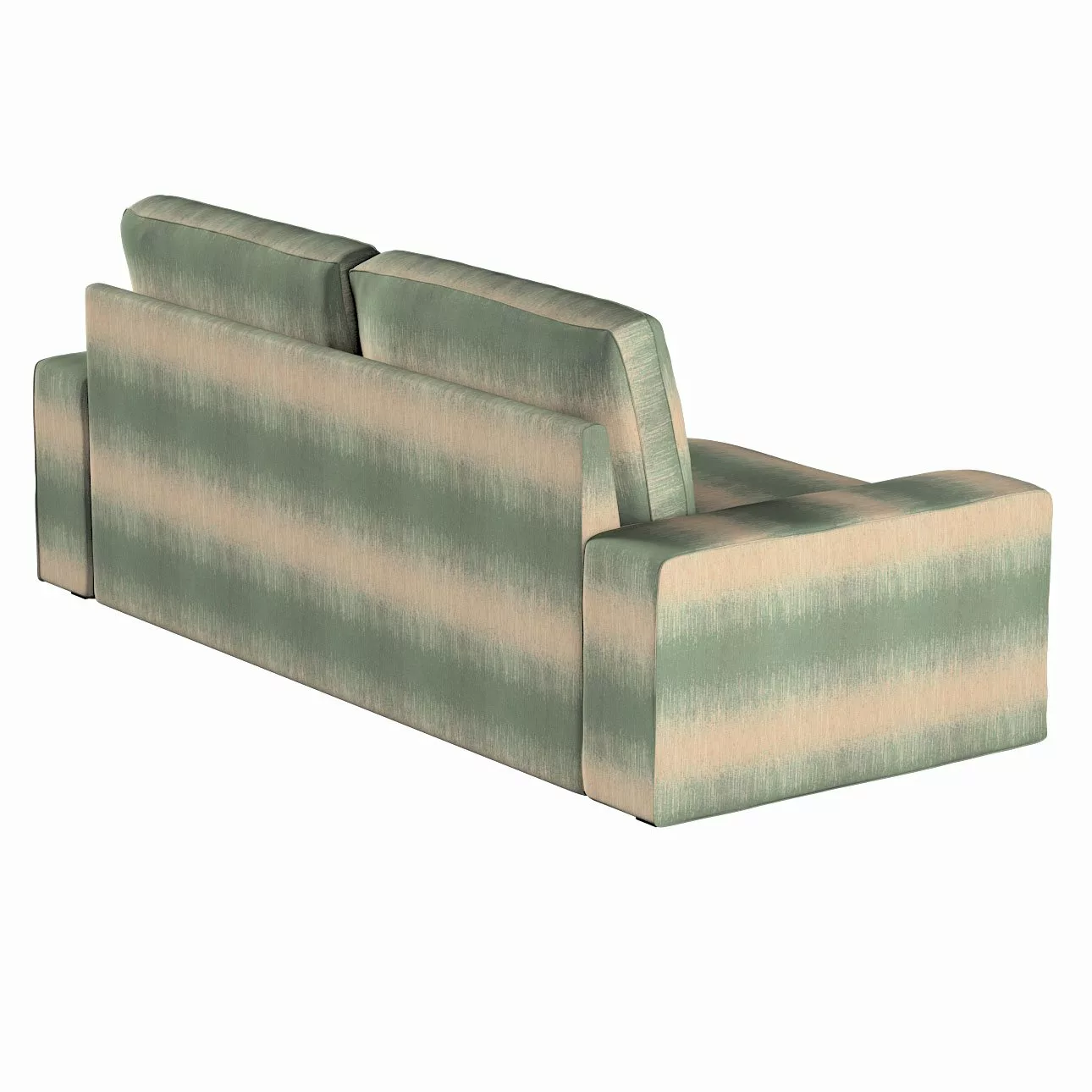 Bezug für Kivik 3-Sitzer Sofa, grün-beige, Bezug für Sofa Kivik 3-Sitzer, L günstig online kaufen