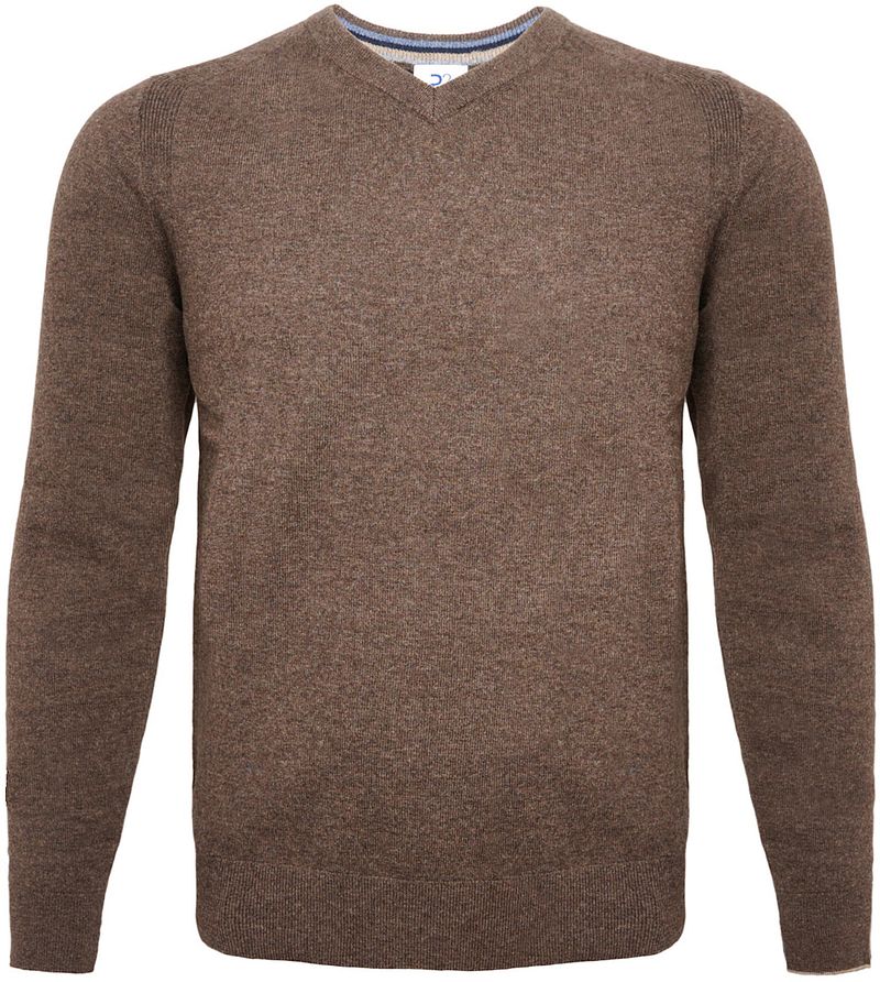 R2 Pullover Merino Wool Taupe - Größe XL günstig online kaufen