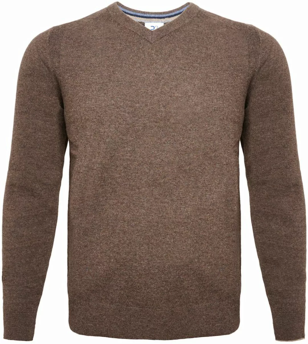 R2 Pullover Merino Wool Taupe - Größe S günstig online kaufen