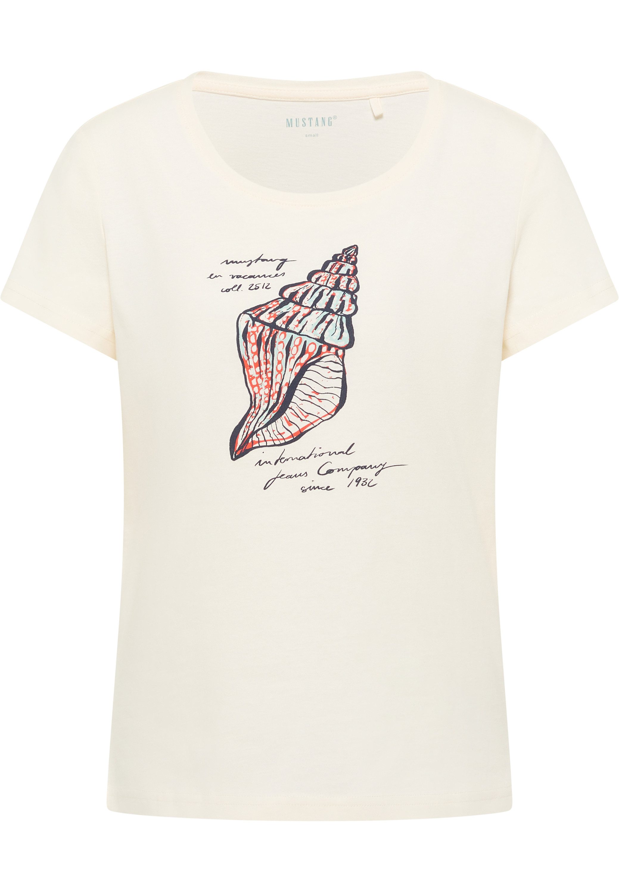 MUSTANG Kurzarmshirt "Damen Style Alma" günstig online kaufen