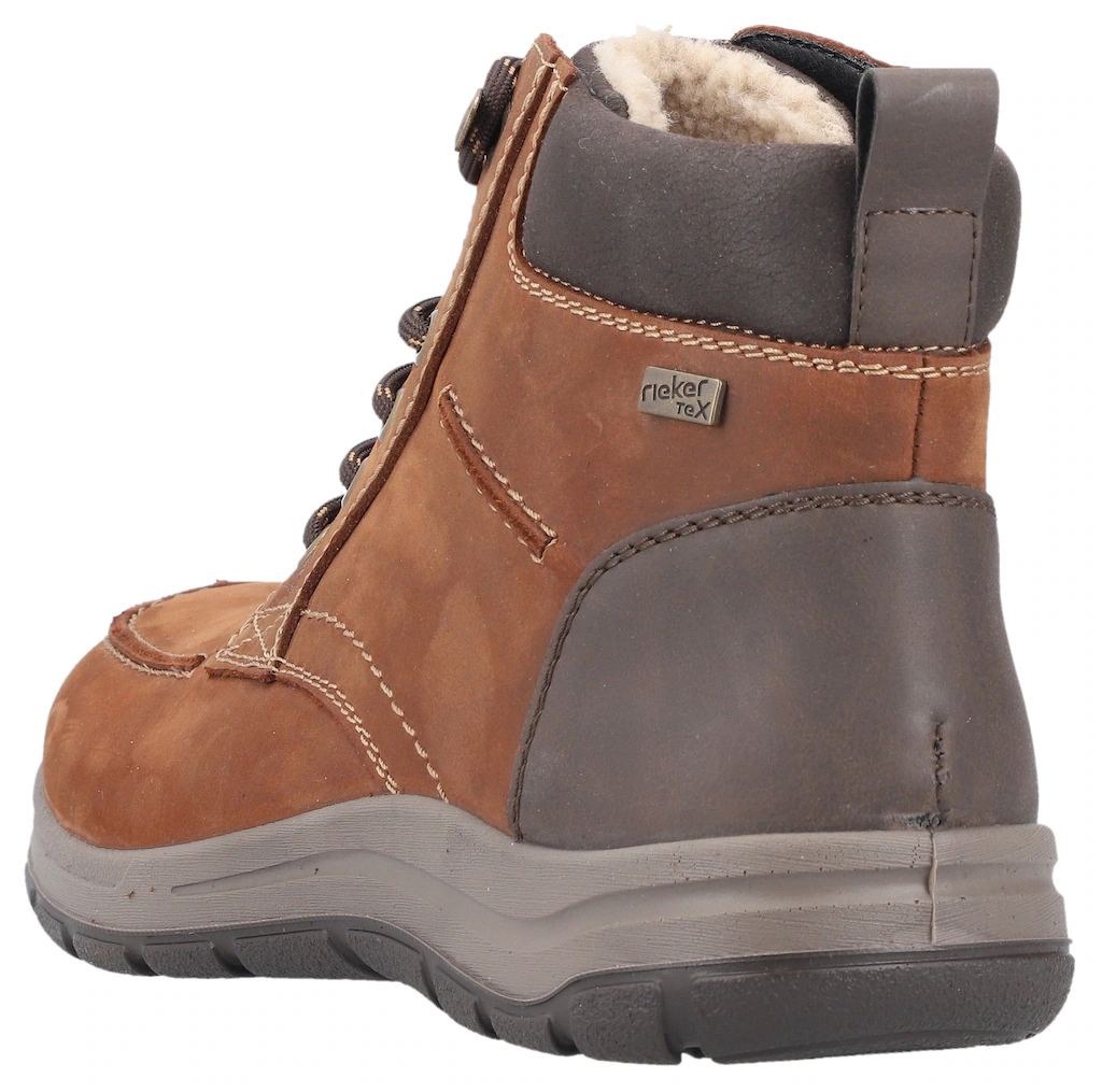 Rieker Winterboots, Outdoorschuh, Schnürboots, Stiefelette mit riekerTEX-Me günstig online kaufen