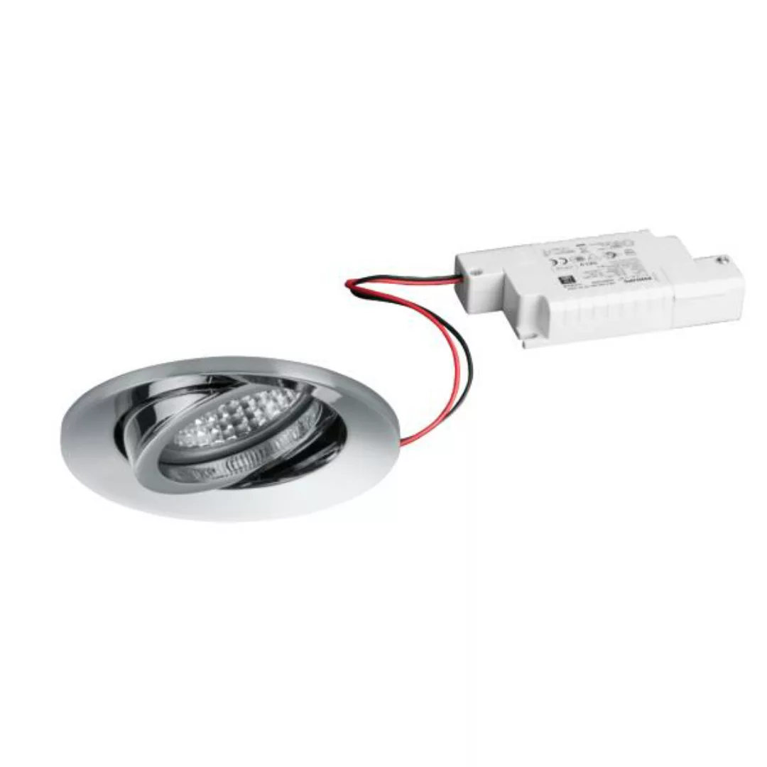 BRUMBERG LED-Einbaustrahler Berrie-R, RC-dimmbar, chrom günstig online kaufen