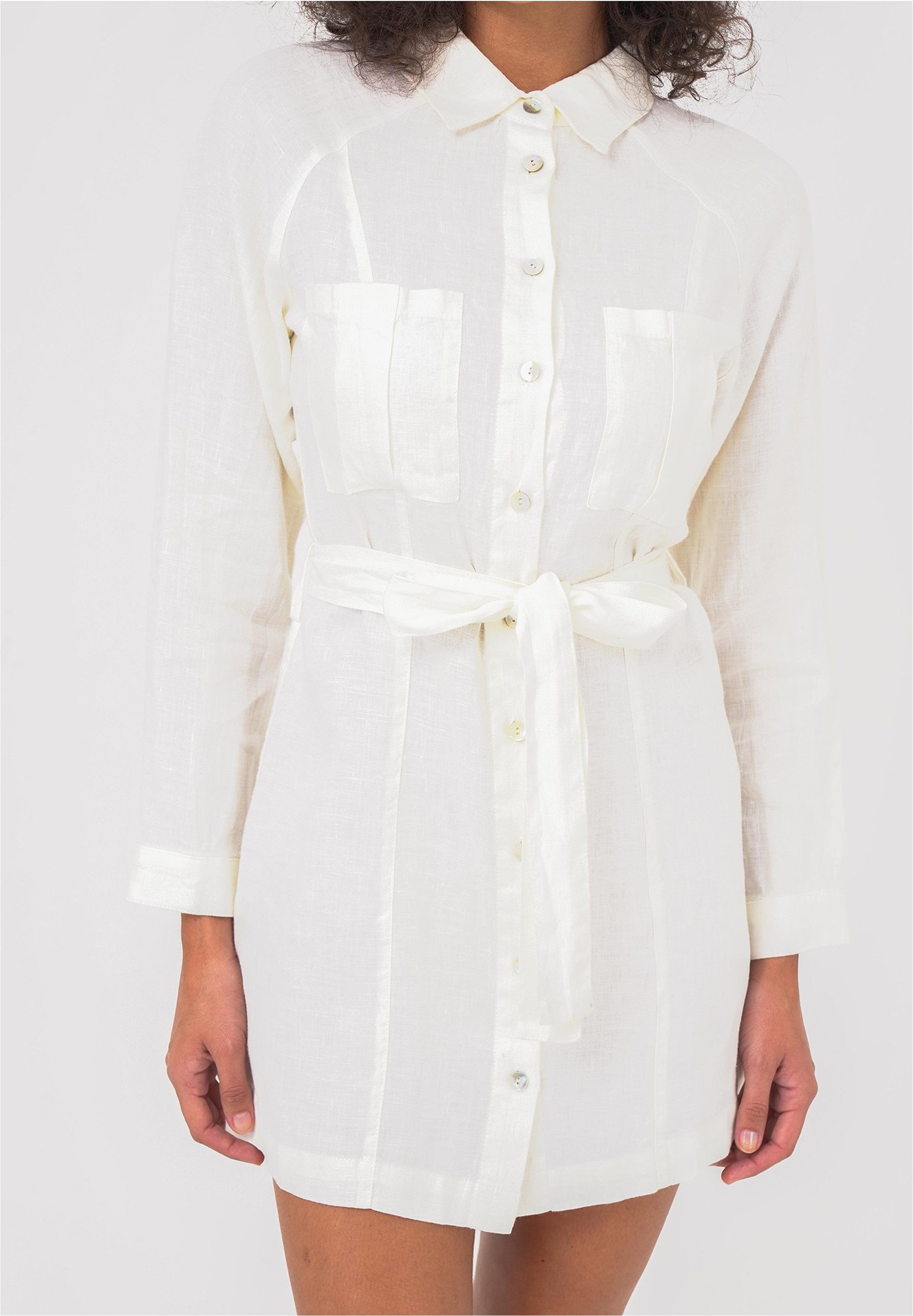 freshlions Jerseykleid "Belinda", (1 tlg.), mit praktischem Bindeband günstig online kaufen