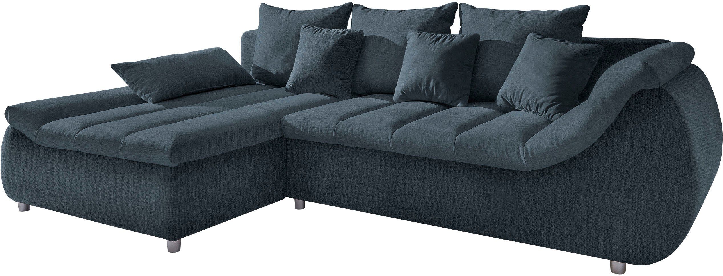 INOSIGN Ecksofa Imola elegant und bequem, günstig online kaufen