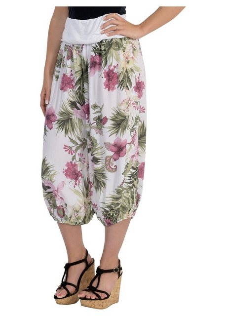 malito more than fashion Haremshose 8938 Aladinhose mit floralem Muster Ein günstig online kaufen