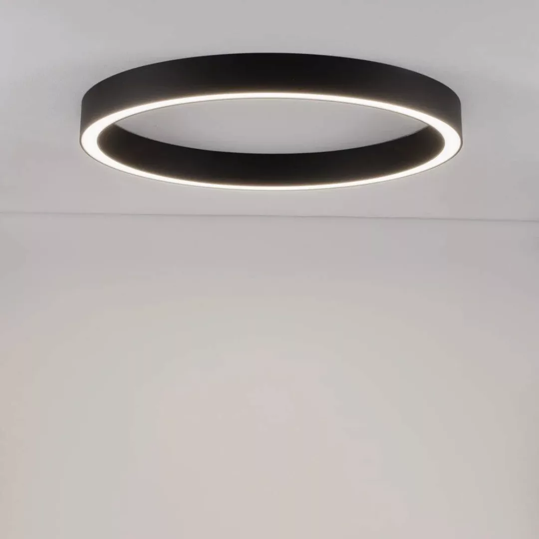 LED Deckenleuchte Sting in Schwarz 50W 2968lm günstig online kaufen