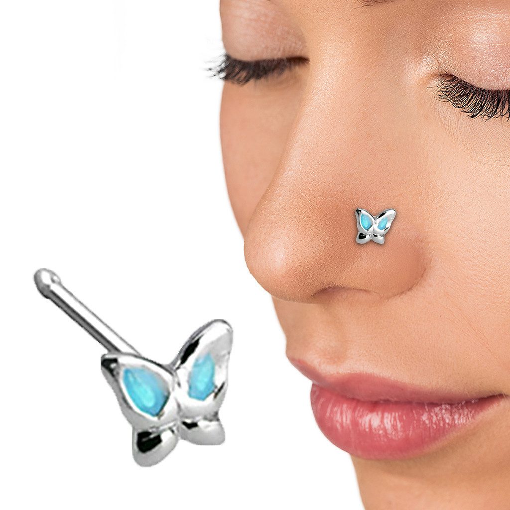 Taffstyle Nasenpiercing 925 Silber Nasenpiercing Nostril günstig online kaufen