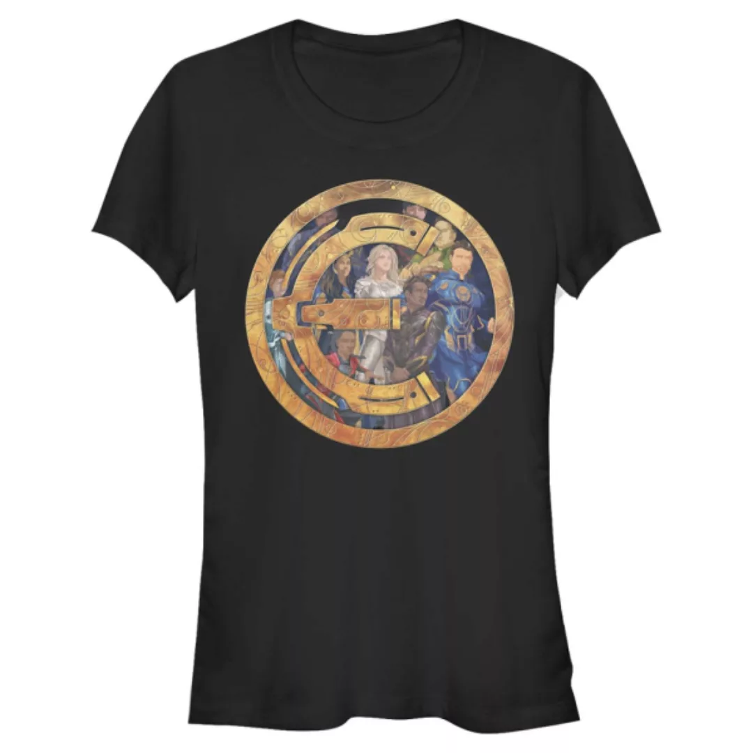 Marvel - Les Éternels - Gruppe Eternals Badge - Frauen T-Shirt günstig online kaufen