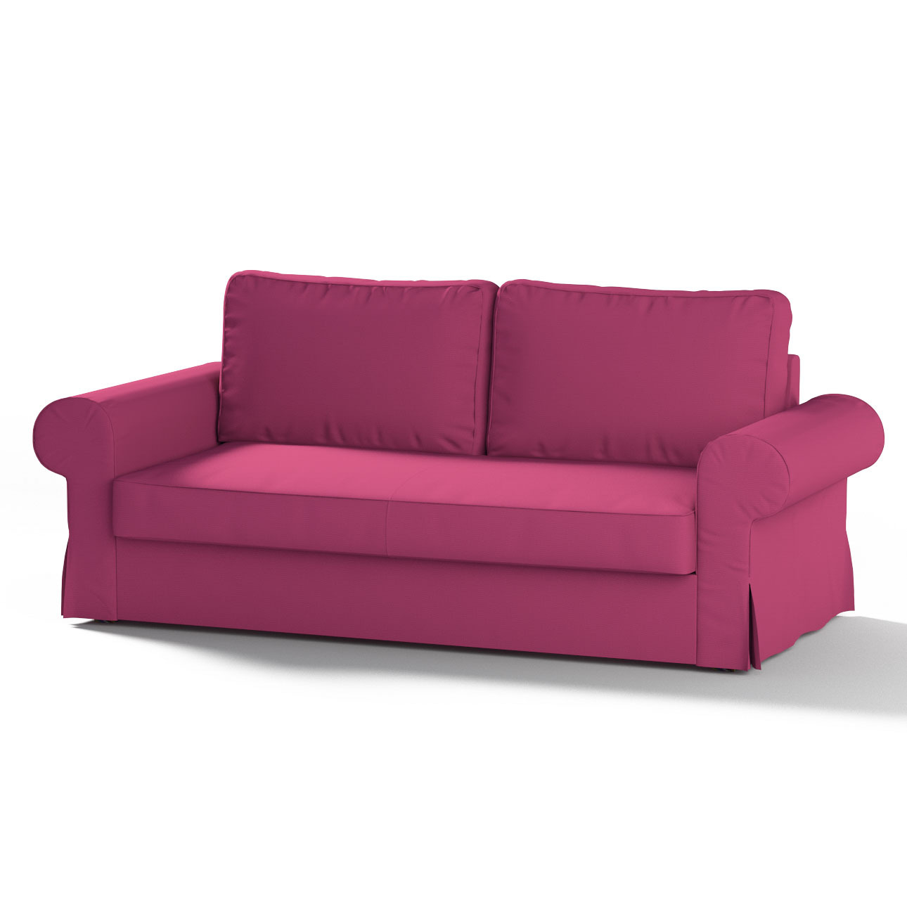 Bezug für Backabro 3-Sitzer Sofa ausklappbar, amarant, Bezug für Backabro 3 günstig online kaufen