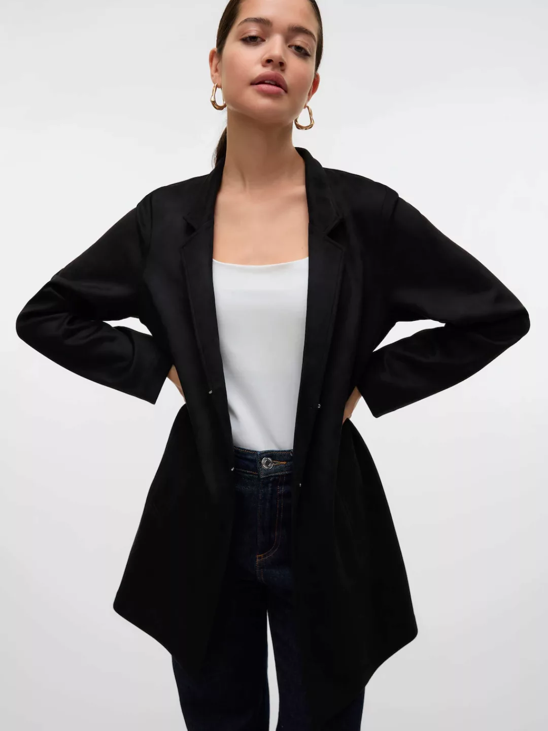 Vero Moda Langjacke "VMJOSEFREJA FAUXSUEDE JACKET BOO", ohne Kapuze günstig online kaufen