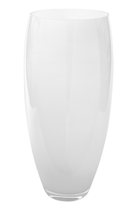 AFRICA Vase aus dickwandigem Glas weiss H 40 cm, D 21 cm günstig online kaufen