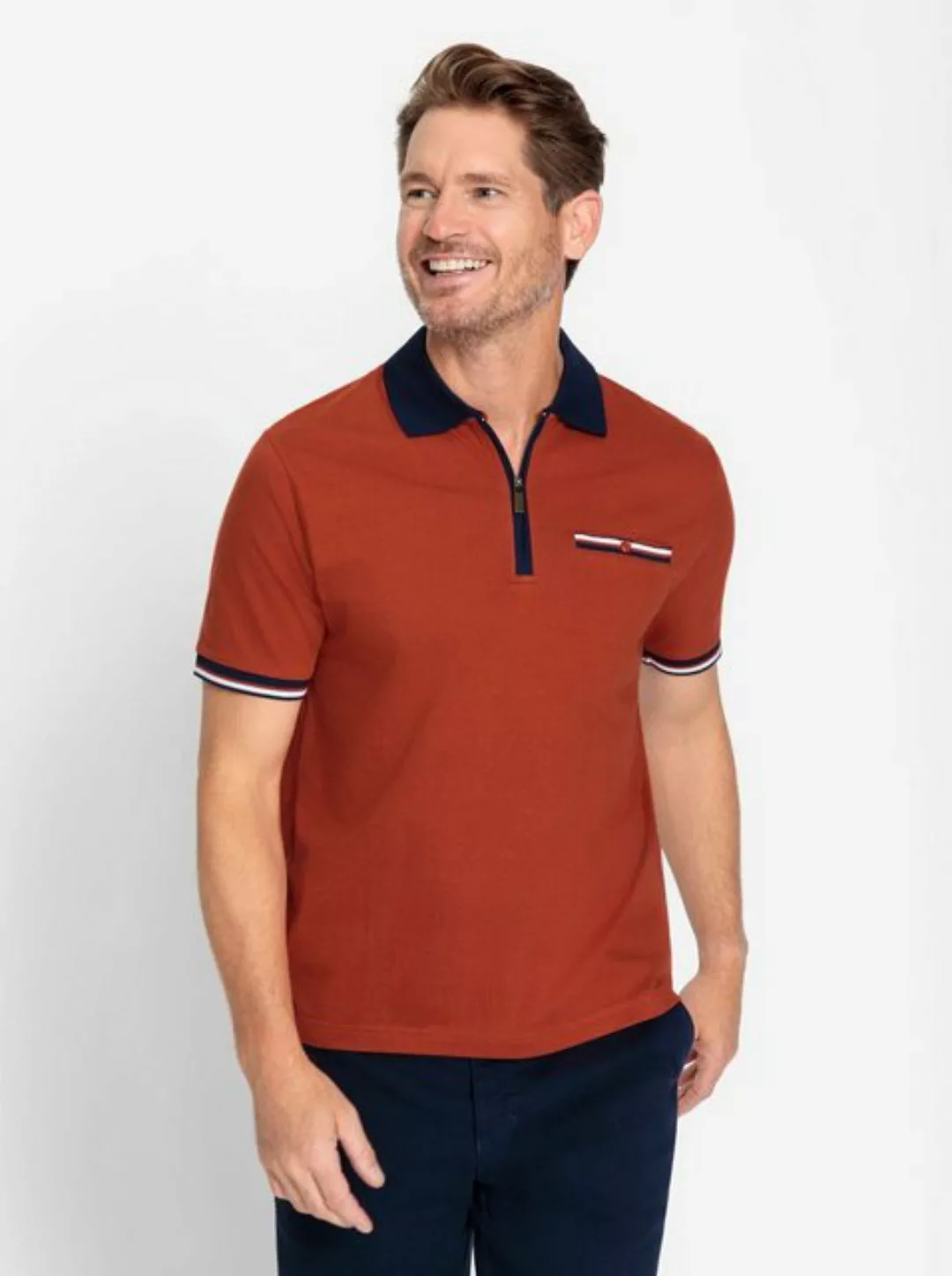 Poloshirt "Langarm-Shirt", (1 tlg.) günstig online kaufen