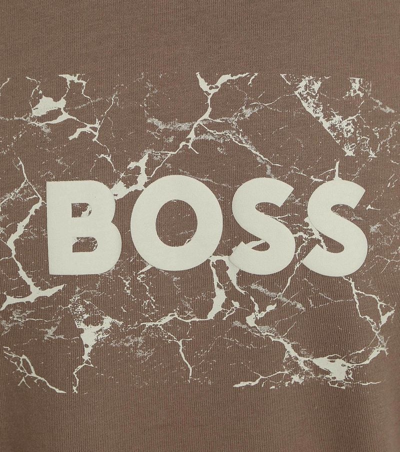 BOSS T-shirt Logo Braun - Größe XL günstig online kaufen