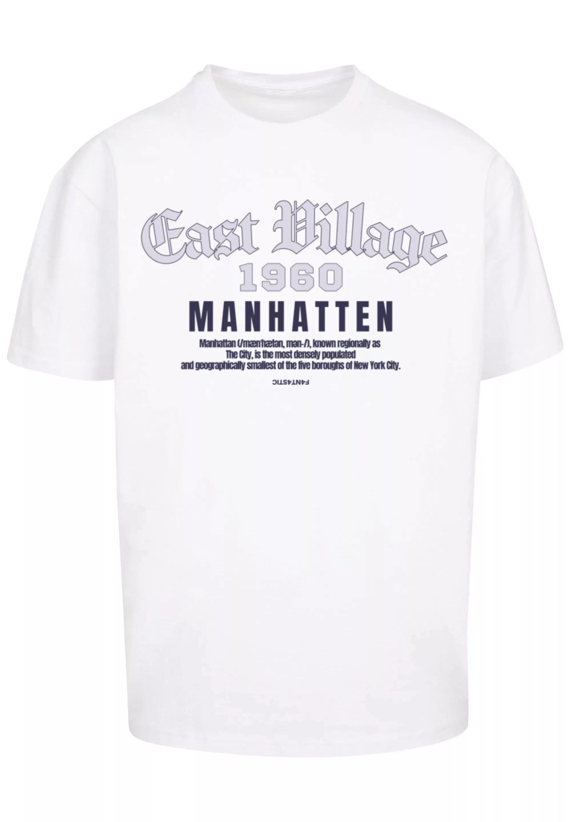 F4NT4STIC T-Shirt "East Village Manhatten OVERSIZE TEE", Print günstig online kaufen