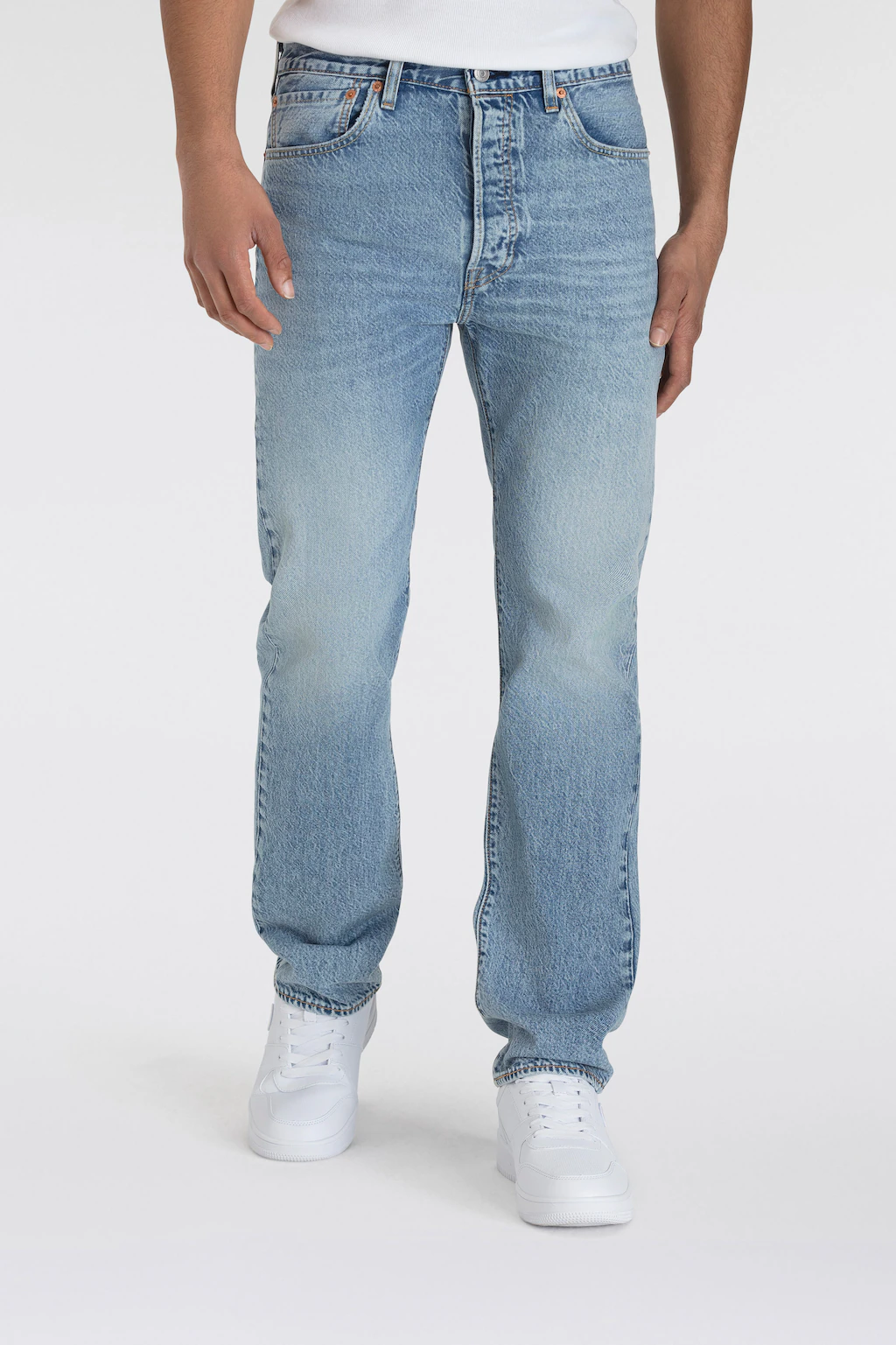 Levis Straight-Jeans "501 LEVIS ORIGINAL", mit Markenlabel günstig online kaufen