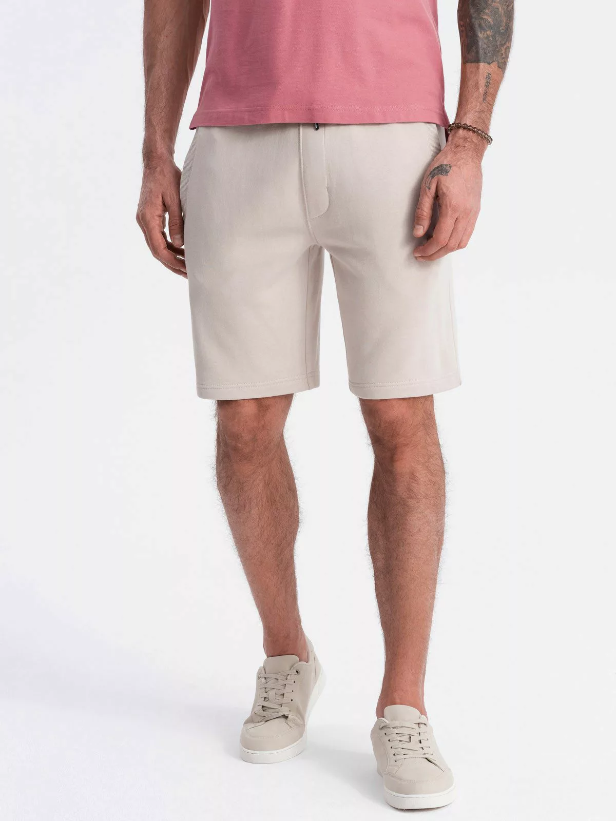 OMBRE Sweatshorts Herrenshorts aus Strick mit günstig online kaufen