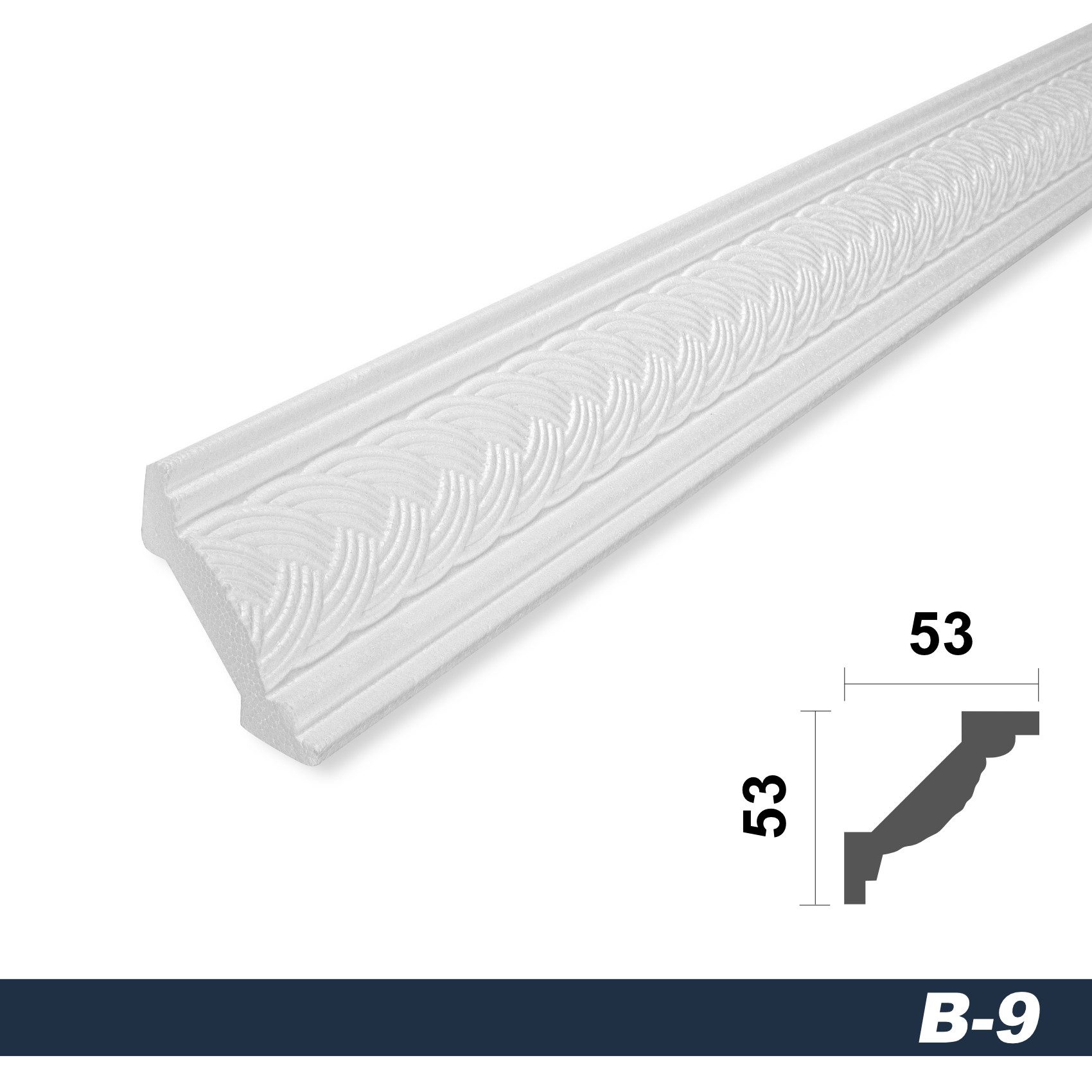 marbet design Stuckleiste B-09, Max Paket günstig online kaufen