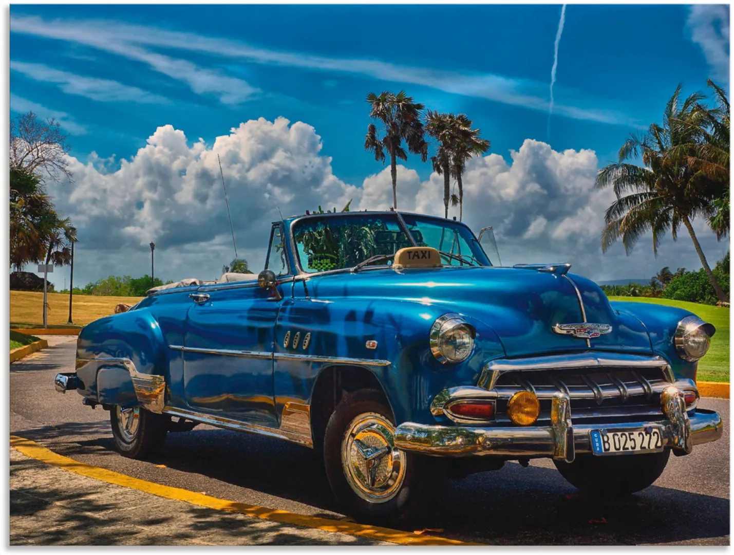 Artland Wandbild "Havanna Flair", Auto, (1 St.), als Alubild, Outdoorbild, günstig online kaufen