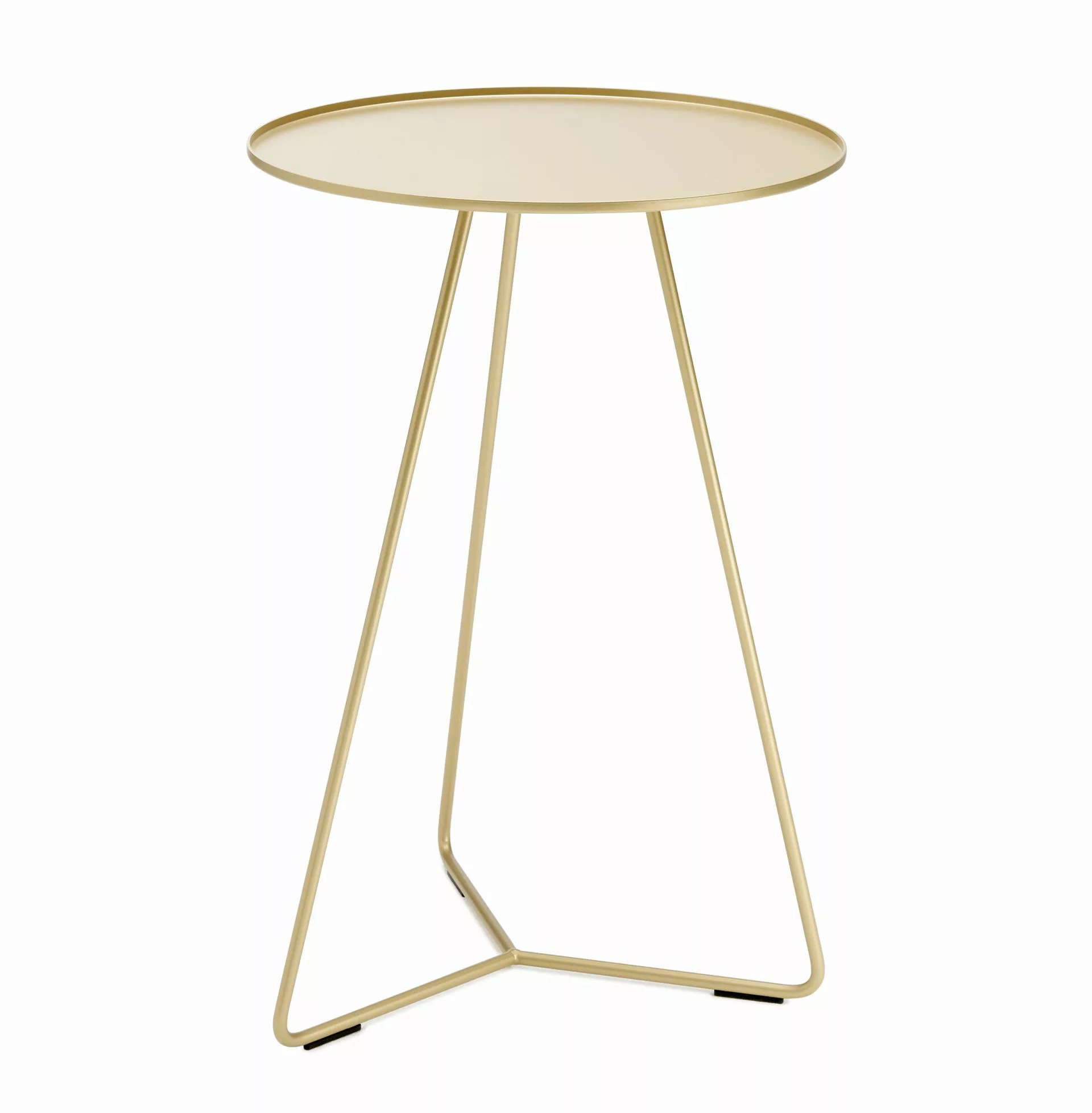 Steely Beistelltisch 60cm Gold Metallic günstig online kaufen