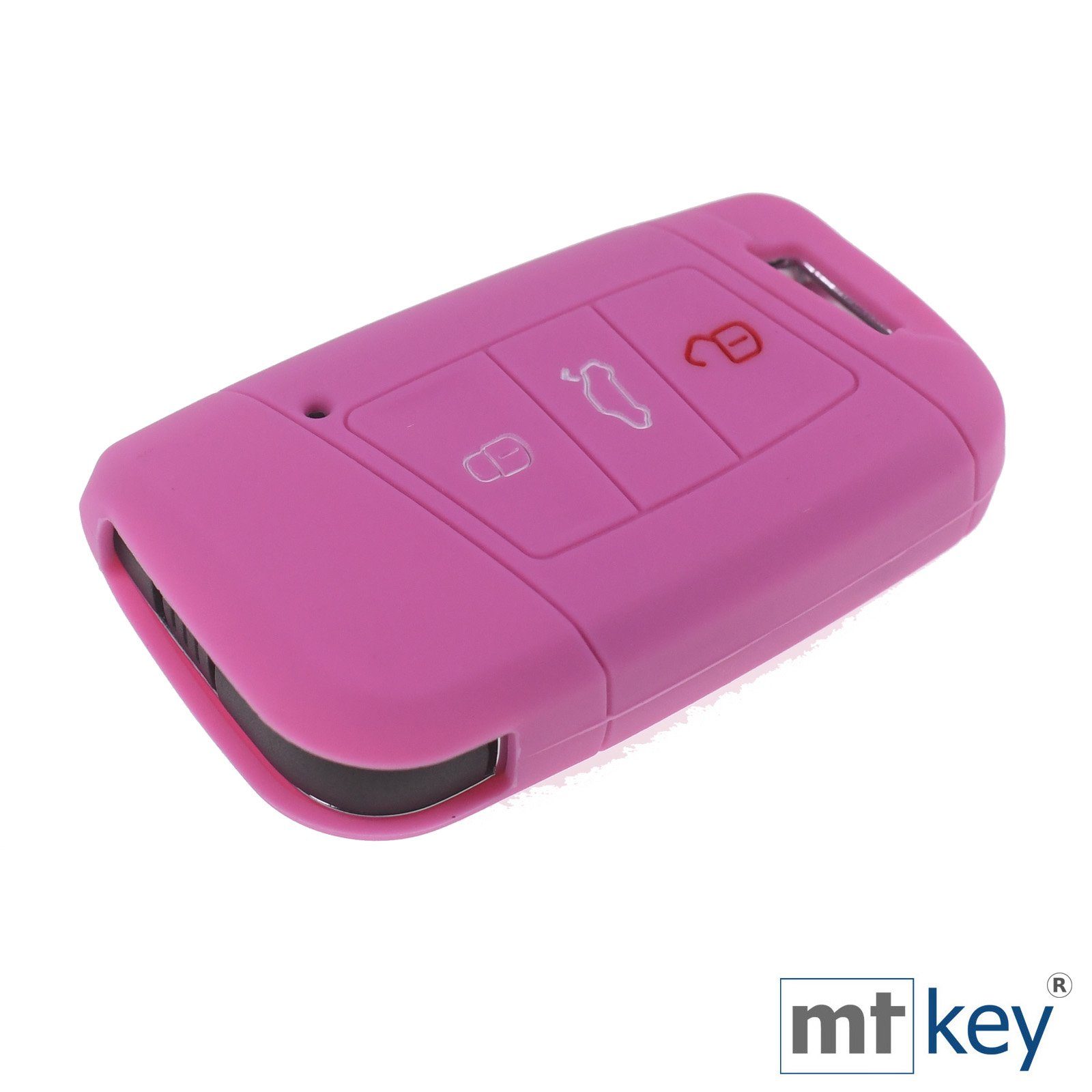 mt-key Schlüsseltasche Autoschlüssel Softcase Silikon Schutzhülle günstig online kaufen