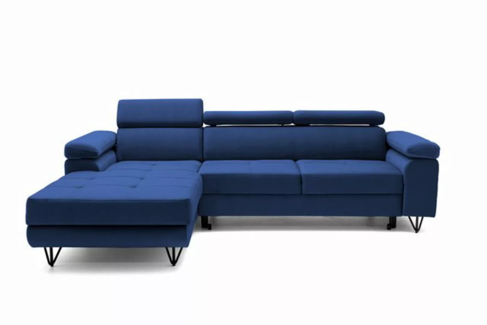 NEXT COLLECTION Ecksofa Ecksofa mit verstellbaren Kopfstützen NORIS günstig online kaufen