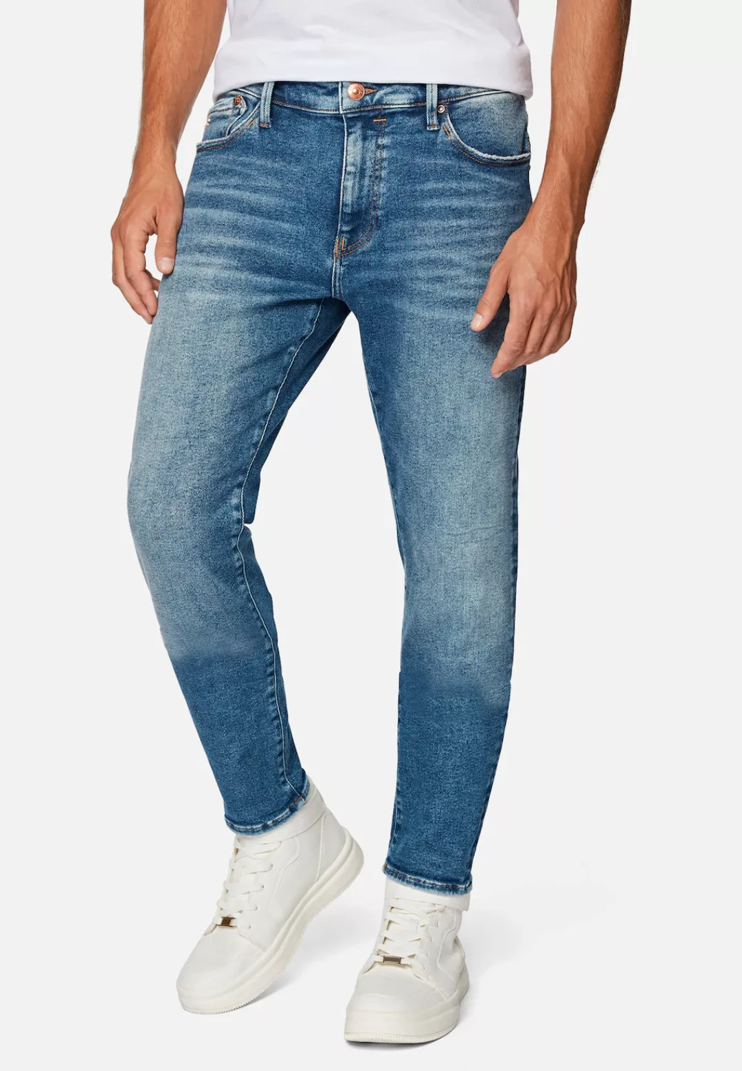 Mavi Tapered-fit-Jeans "CHRIS", Eng zulaufende Jeans günstig online kaufen