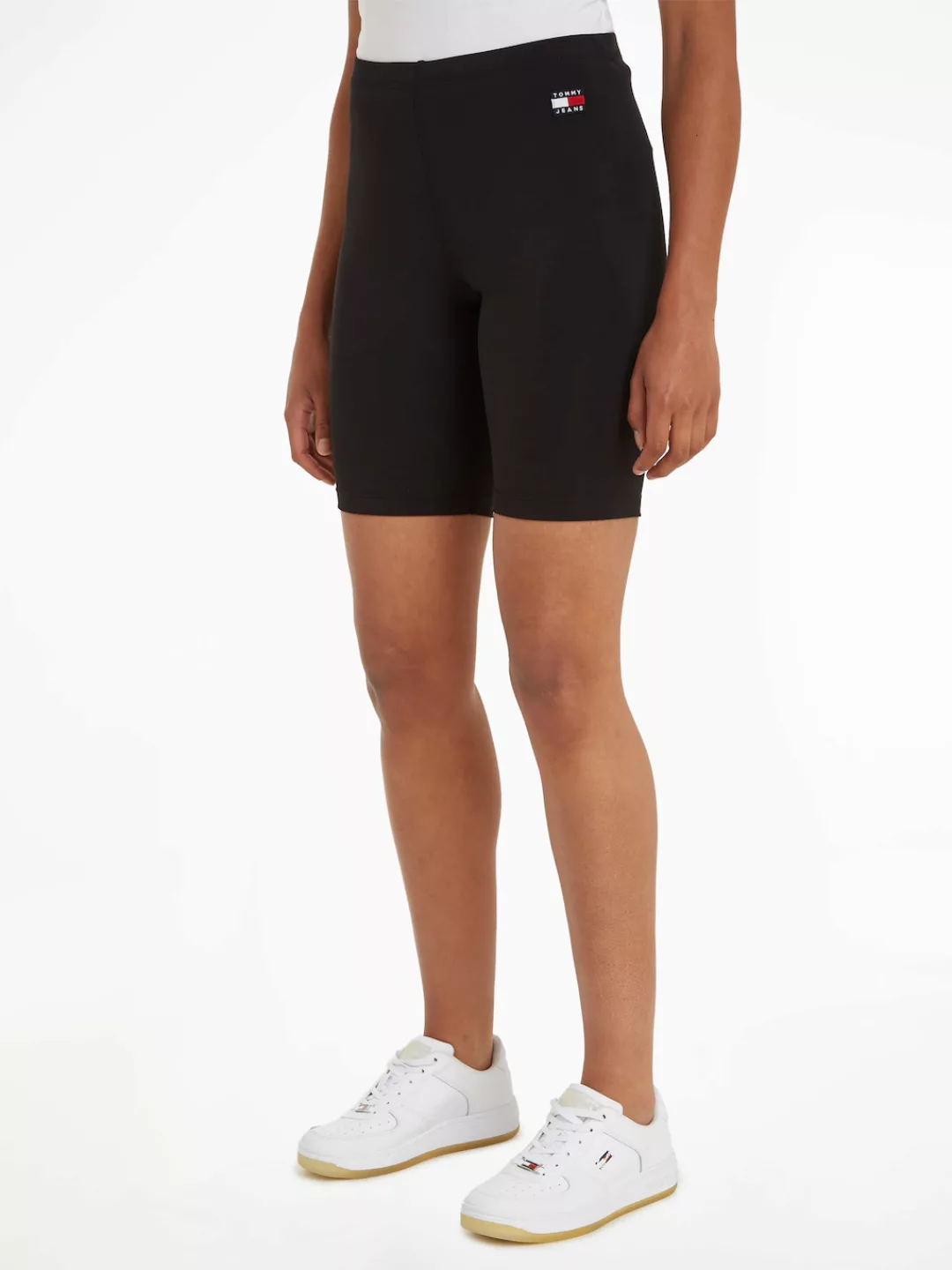 Tommy Jeans Curve Radlerhose TJW BADGE CYCLE SHORT EXT Große Größen günstig online kaufen