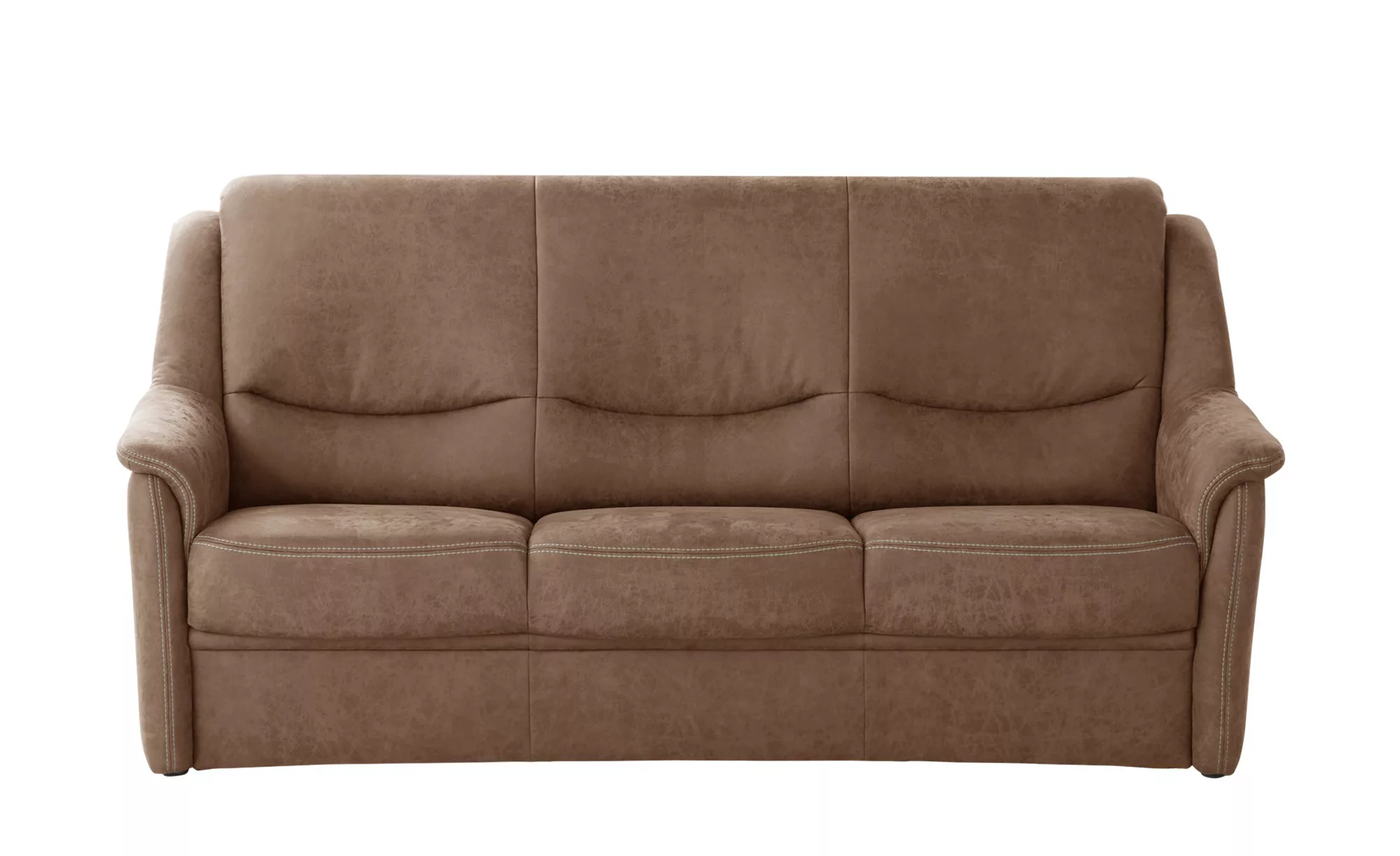 Vorziehsofa  Lech ¦ braun ¦ Maße (cm): B: 205 H: 99 T: 91.0 Polstermöbel > günstig online kaufen