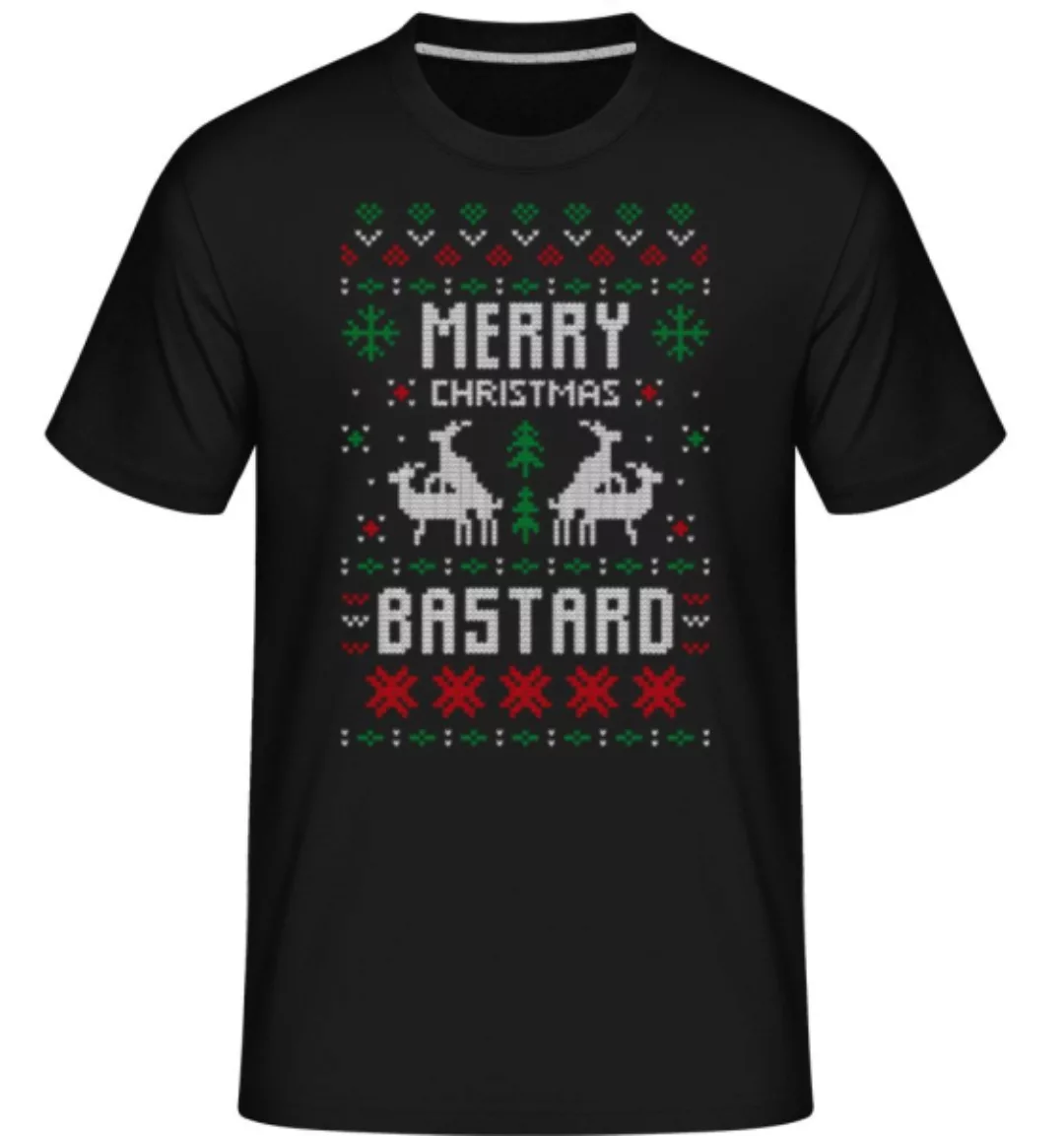 Merry Christmas Bstrd · Shirtinator Männer T-Shirt günstig online kaufen