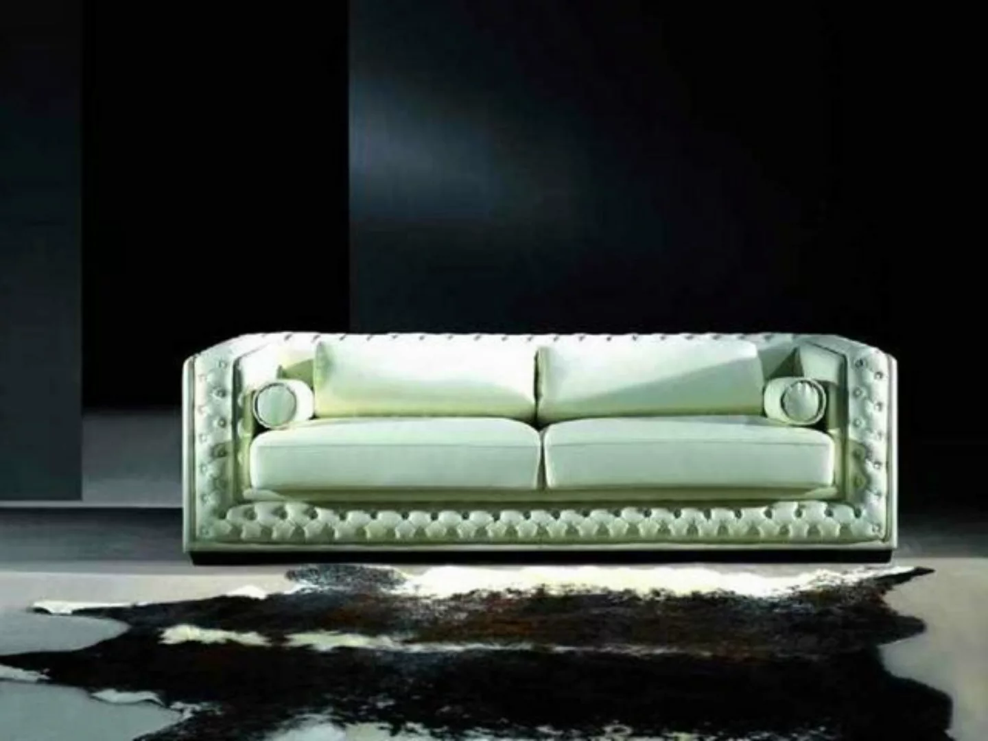 JVmoebel Chesterfield-Sofa Modernes 4-Sitzer-Sofa im Chesterfield-Stil in W günstig online kaufen