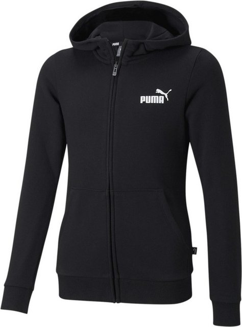 PUMA Sweatshirt ESS Small Logo Full-Zip Hoodie TR G PUMA BLACK günstig online kaufen