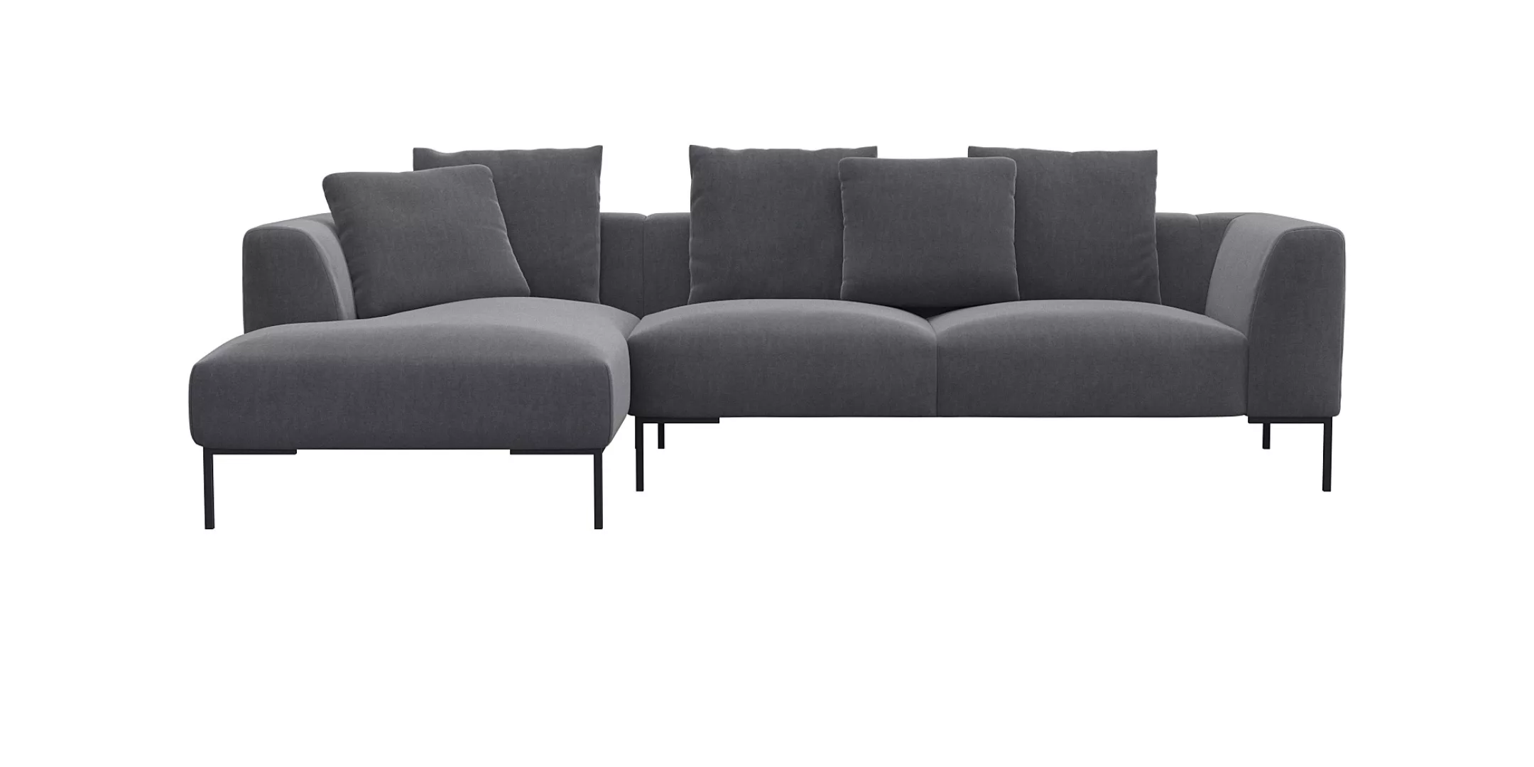 FLEXLUX Ecksofa »Sava Designsofa, bequem und komfortabel, L-Form«, Taschenf günstig online kaufen