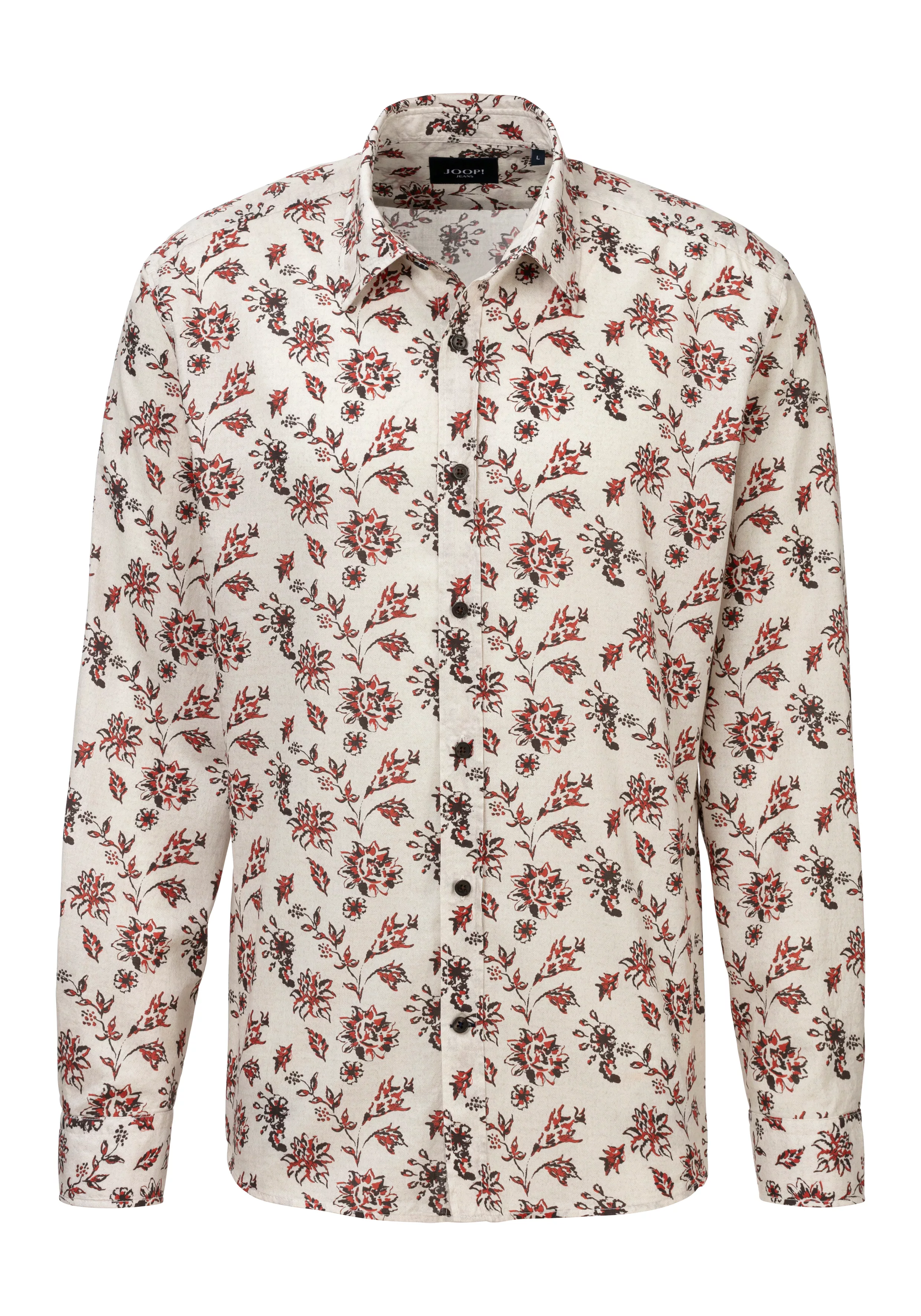 Joop Jeans Langarmhemd "Hanson", mit trendigem Blumenprint günstig online kaufen