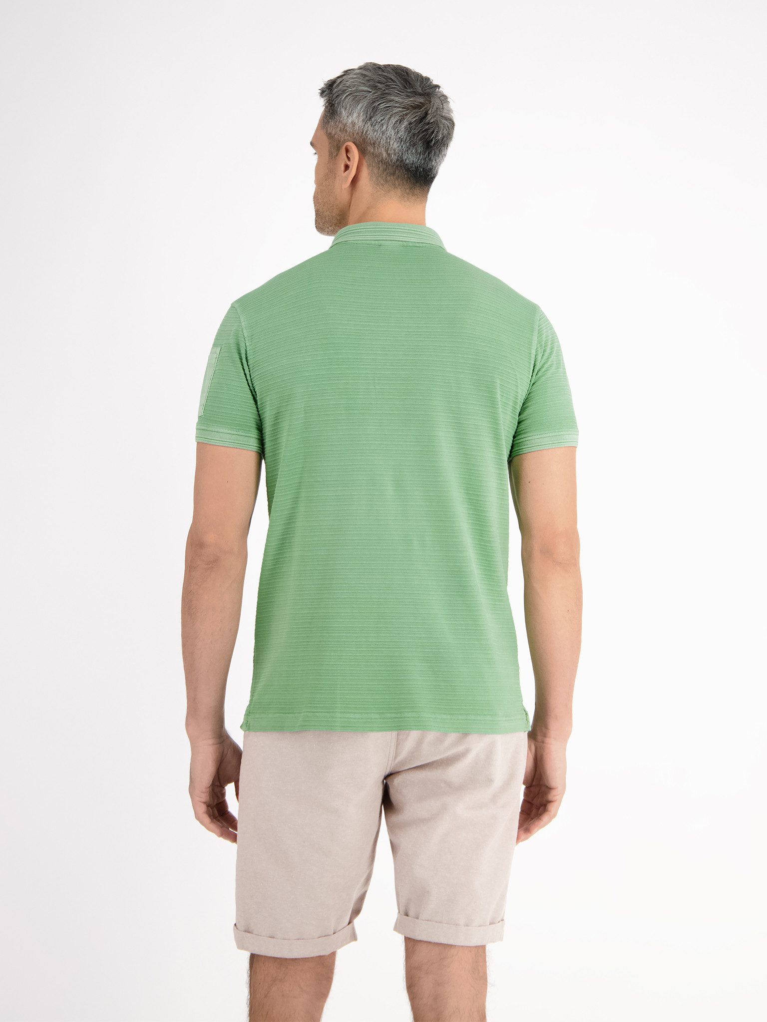 LERROS Poloshirt "LERROS Tonal-gestreiftes Poloshirt für Herren" günstig online kaufen