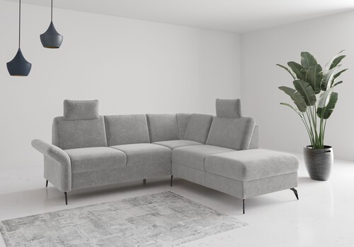Home affaire Ecksofa "Rochelle", wahlweise mit Bettfunktion, Bettkasten und günstig online kaufen