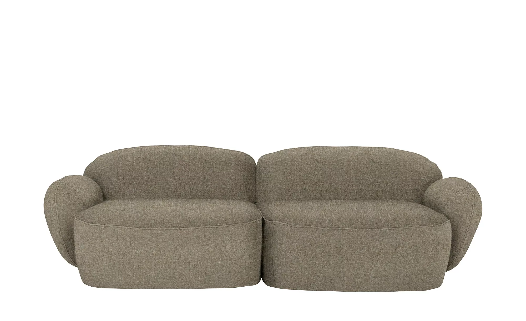 SOHO Sofa 3-sitzig  Bubble ¦ beige ¦ Maße (cm): B: 236 H: 80 T: 104 Polster günstig online kaufen